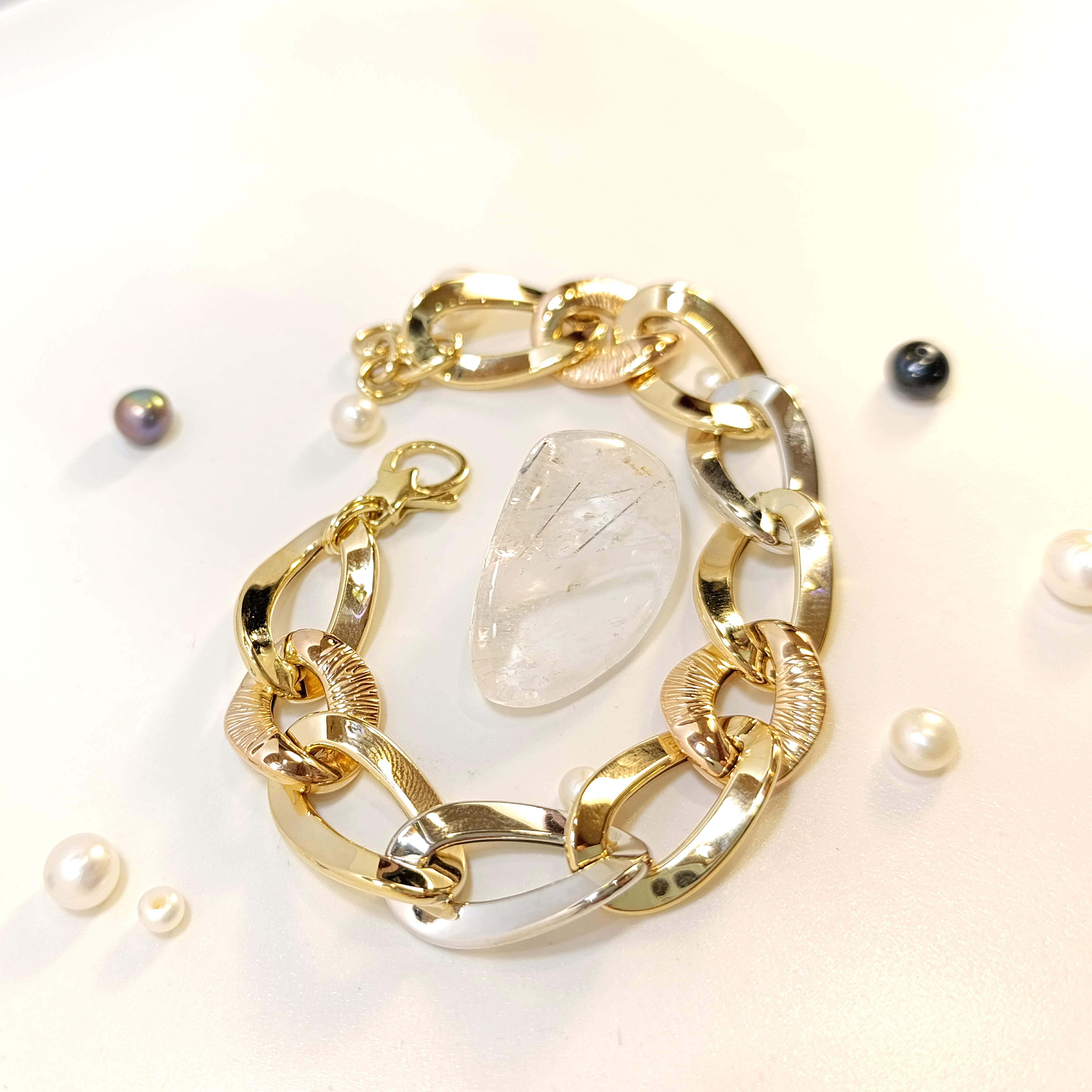 Halka Bileklik Künye 14 Ayar Altın HD VİDEOLU