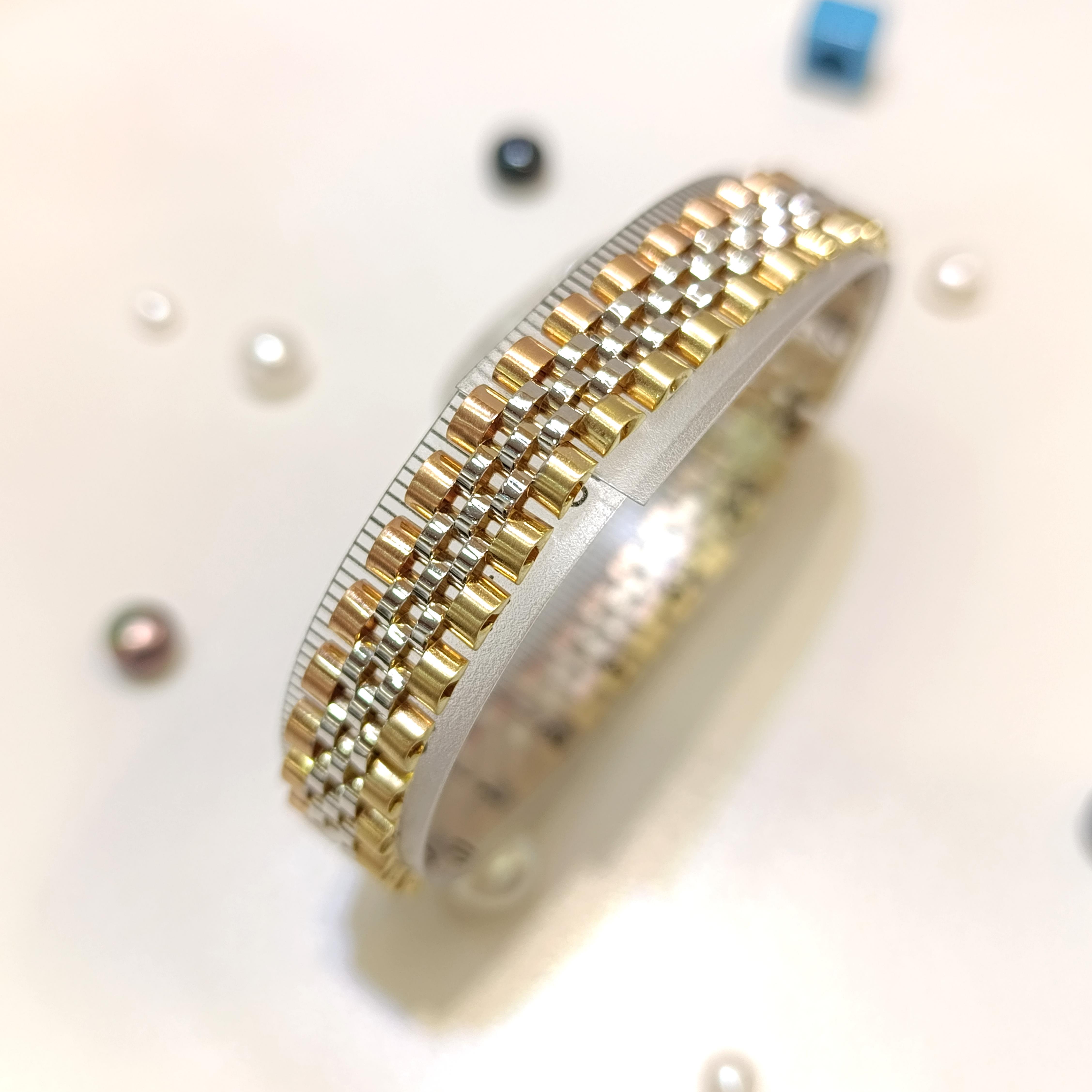 Jübile Zincir Bileklik Künye 14 Ayar Altın HD VİDEOLU