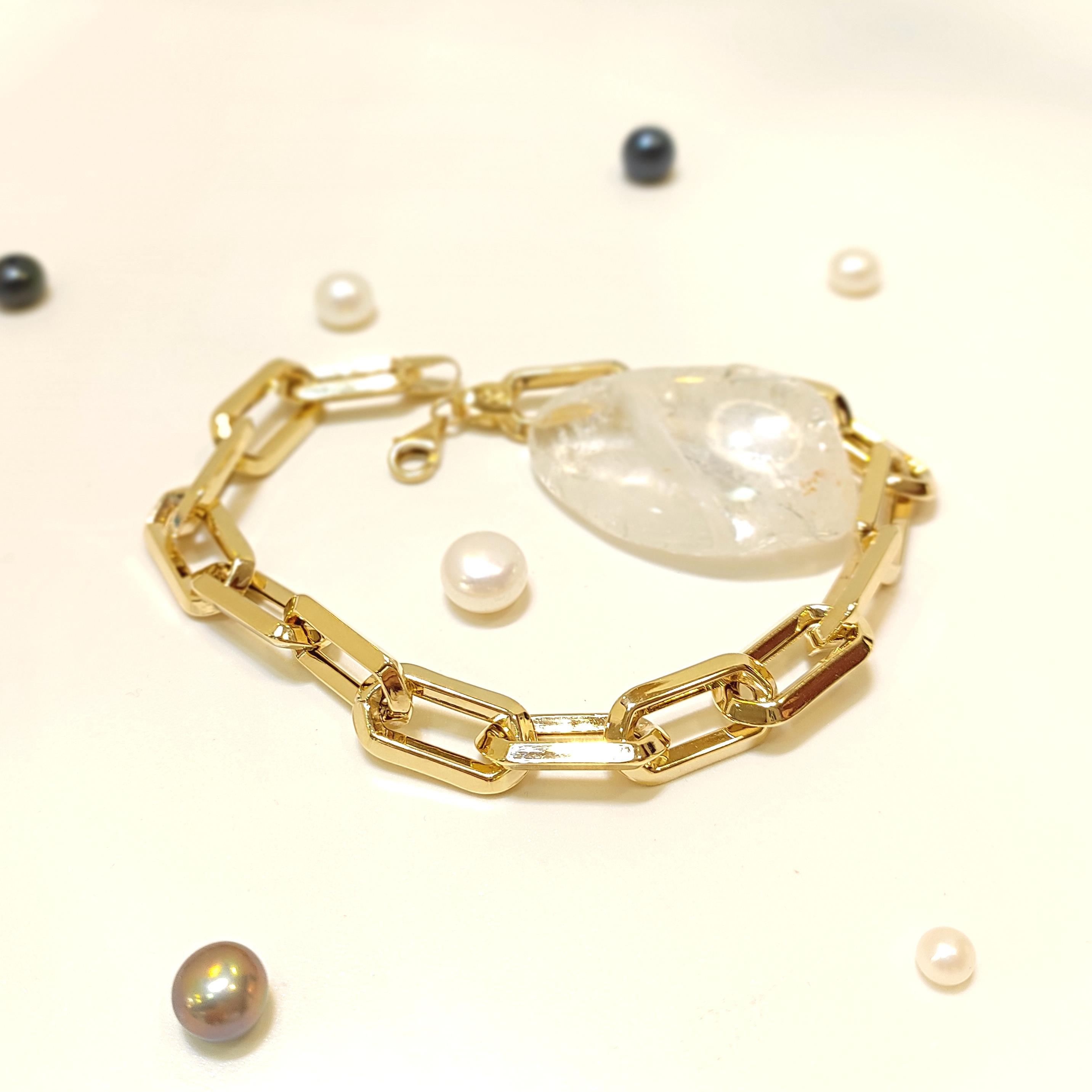 Köşeli Ataç Bileklik Künye 14 Ayar Altın HD VİDEOLU