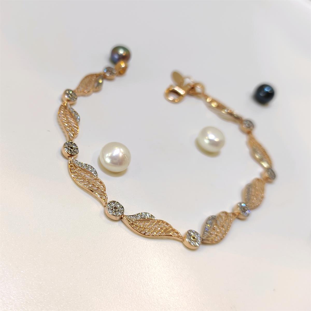 Melek Kanadı Bileklik Künye 14 Ayar Altın HD VİDEOLU