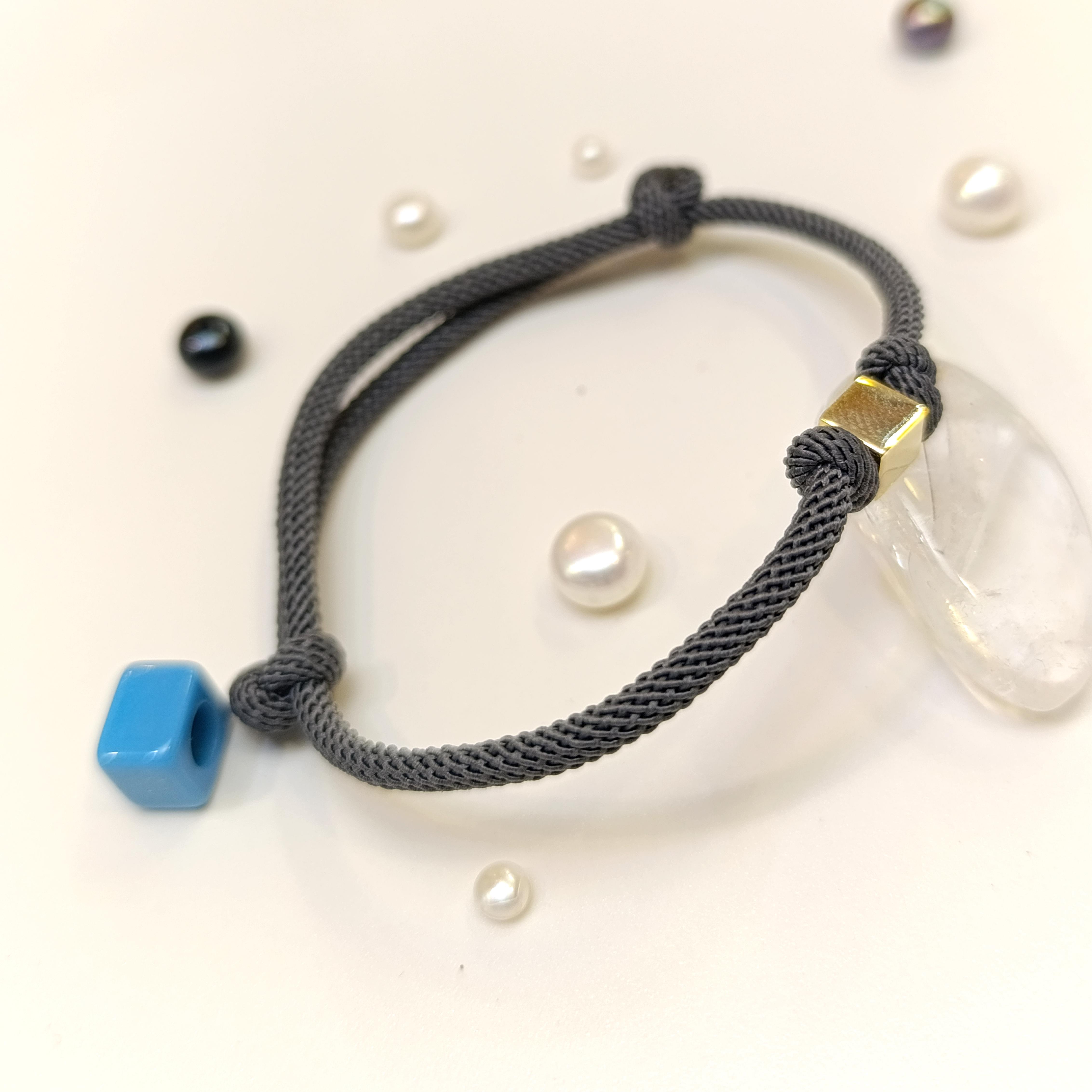 Örgü Küp Bileklik Künye 14 Ayar Altın HD VİDEOLU