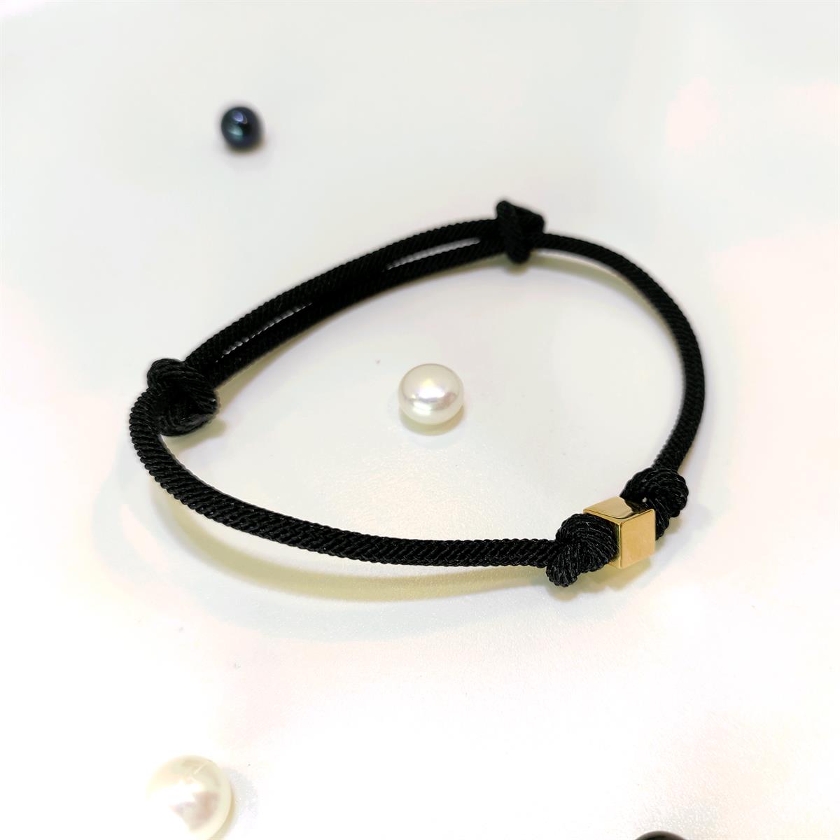 Örgü Küp Bileklik Künye 14 Ayar Altın HD VİDEOLU