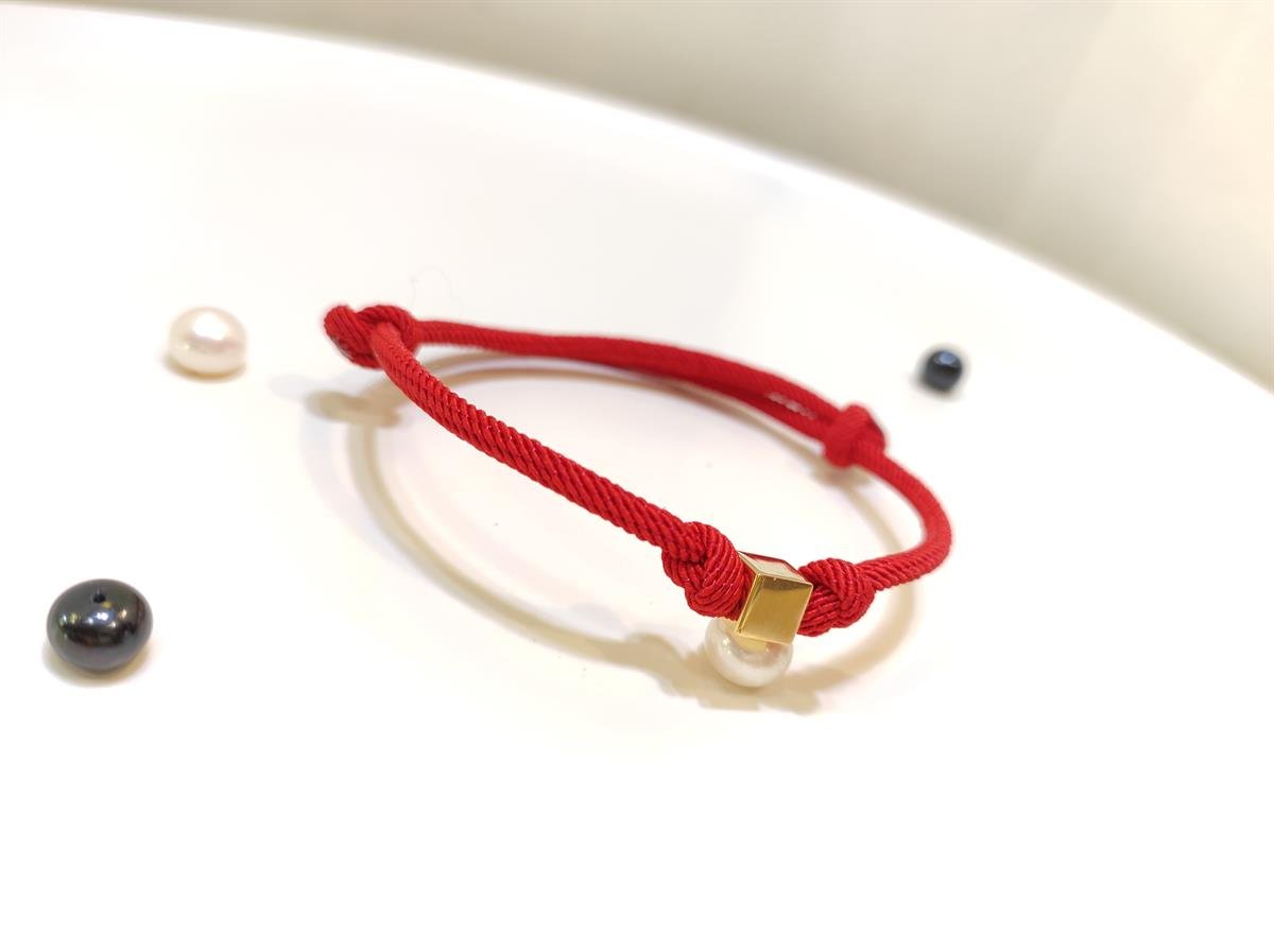 Örgü Küp Bileklik Künye 14 Ayar Altın HD VİDEOLU