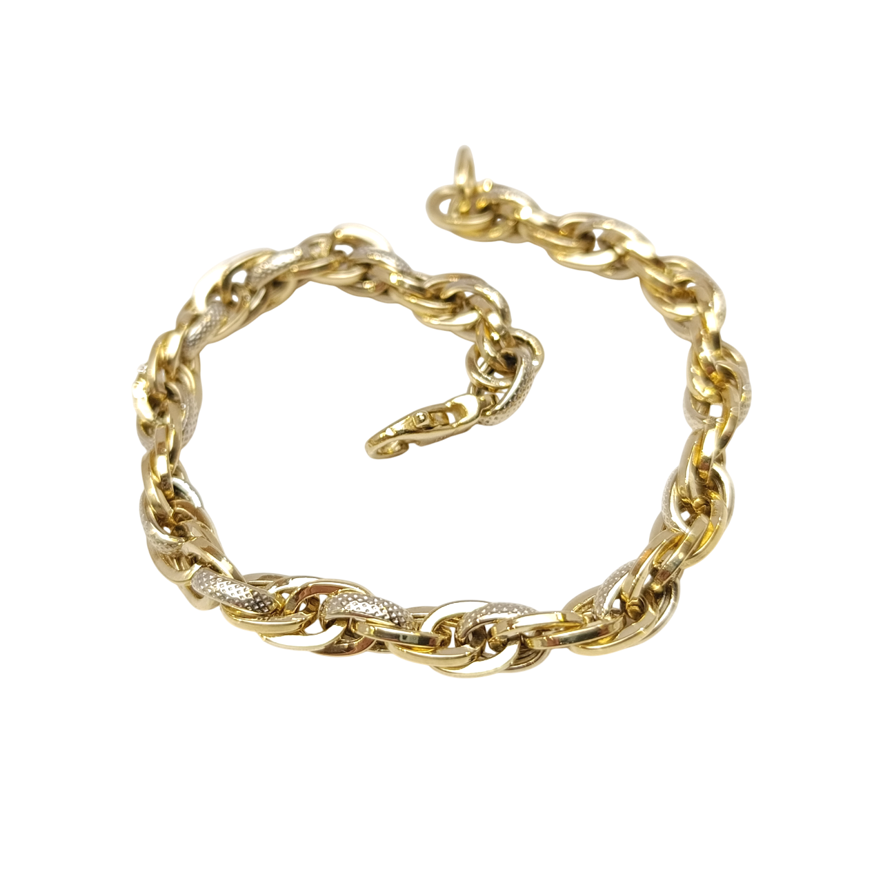 Palamut Haloy Bileklik Künye 14 Ayar Altın HD VİDEOLU