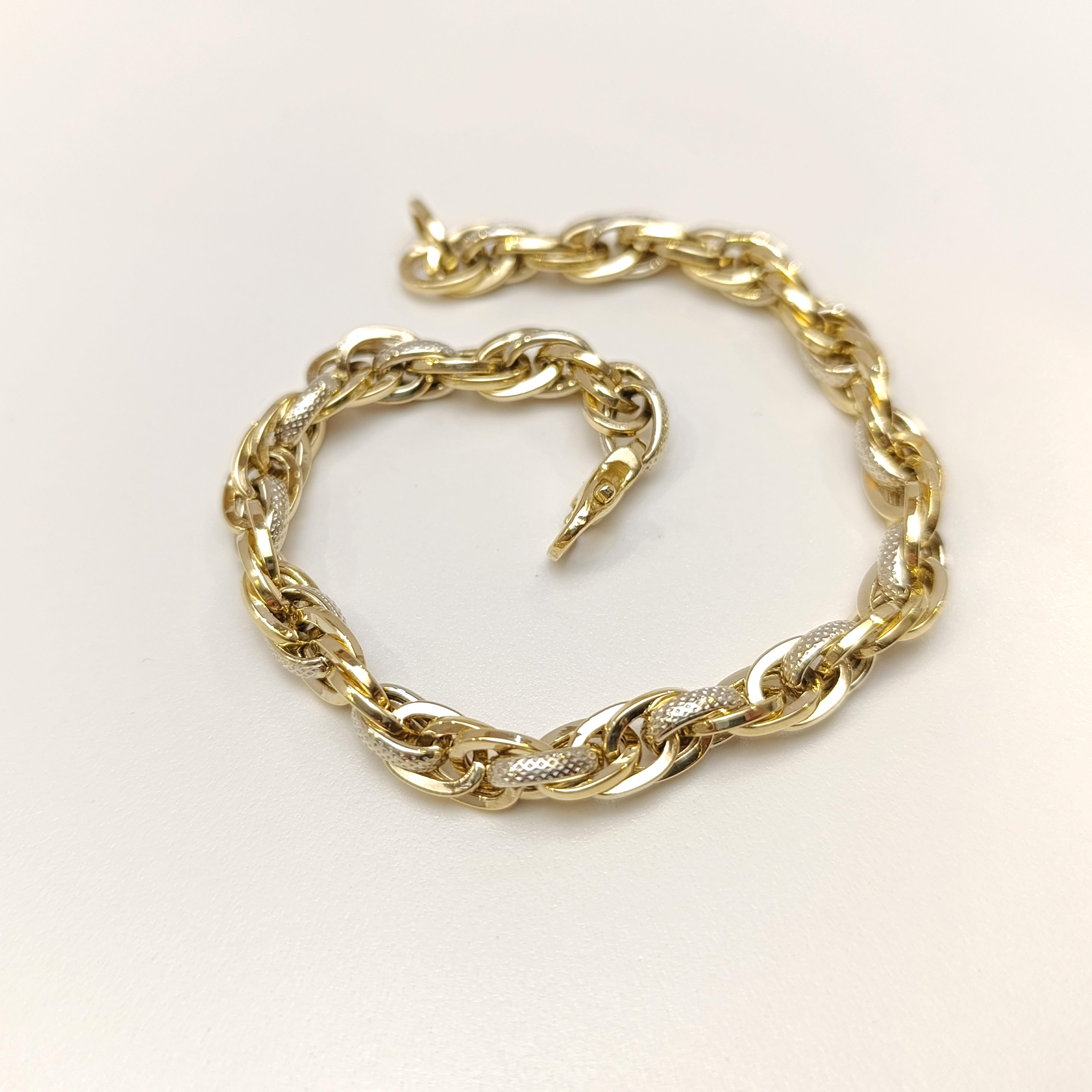 Palamut Haloy Bileklik Künye 14 Ayar Altın HD VİDEOLU