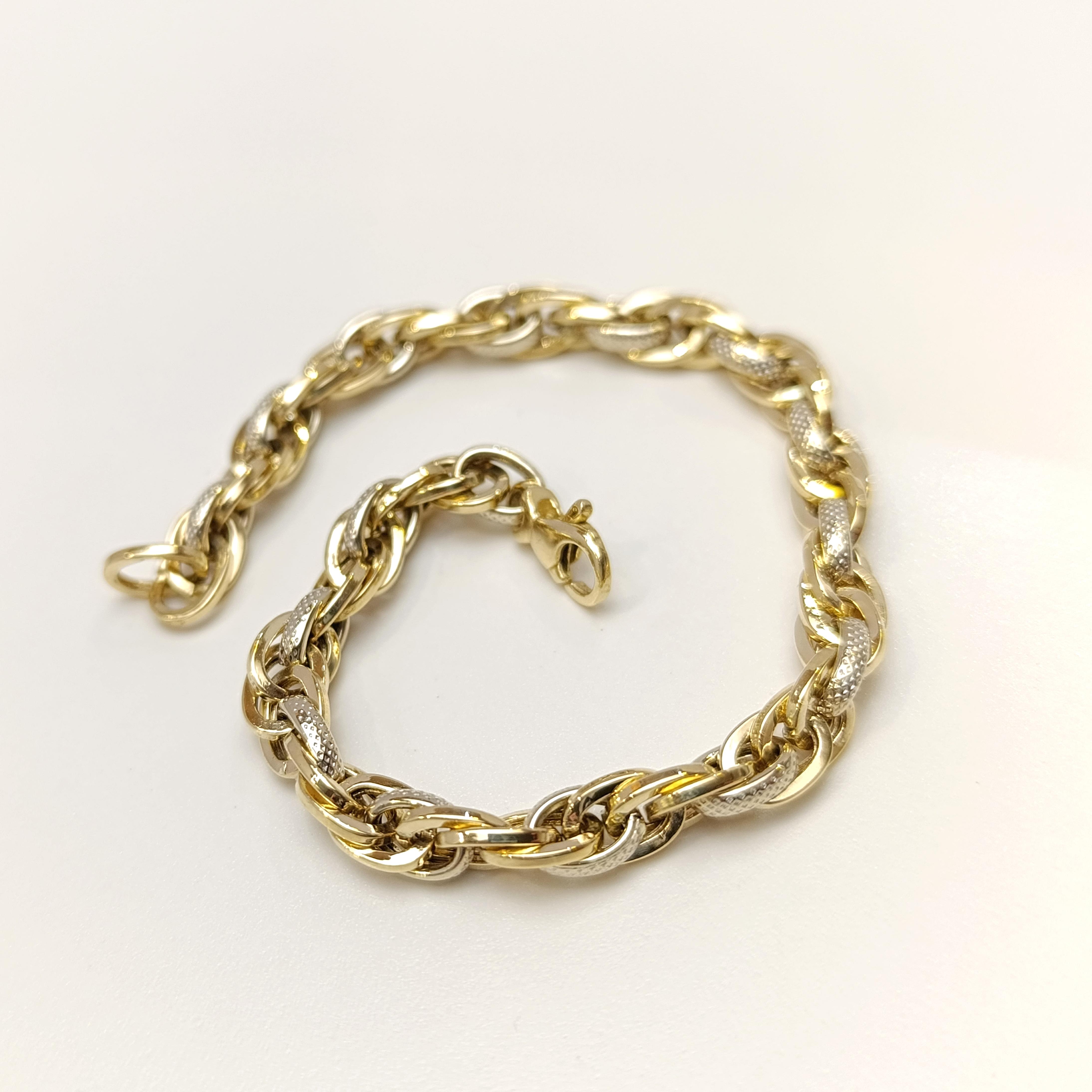 Palamut Haloy Bileklik Künye 14 Ayar Altın HD VİDEOLU