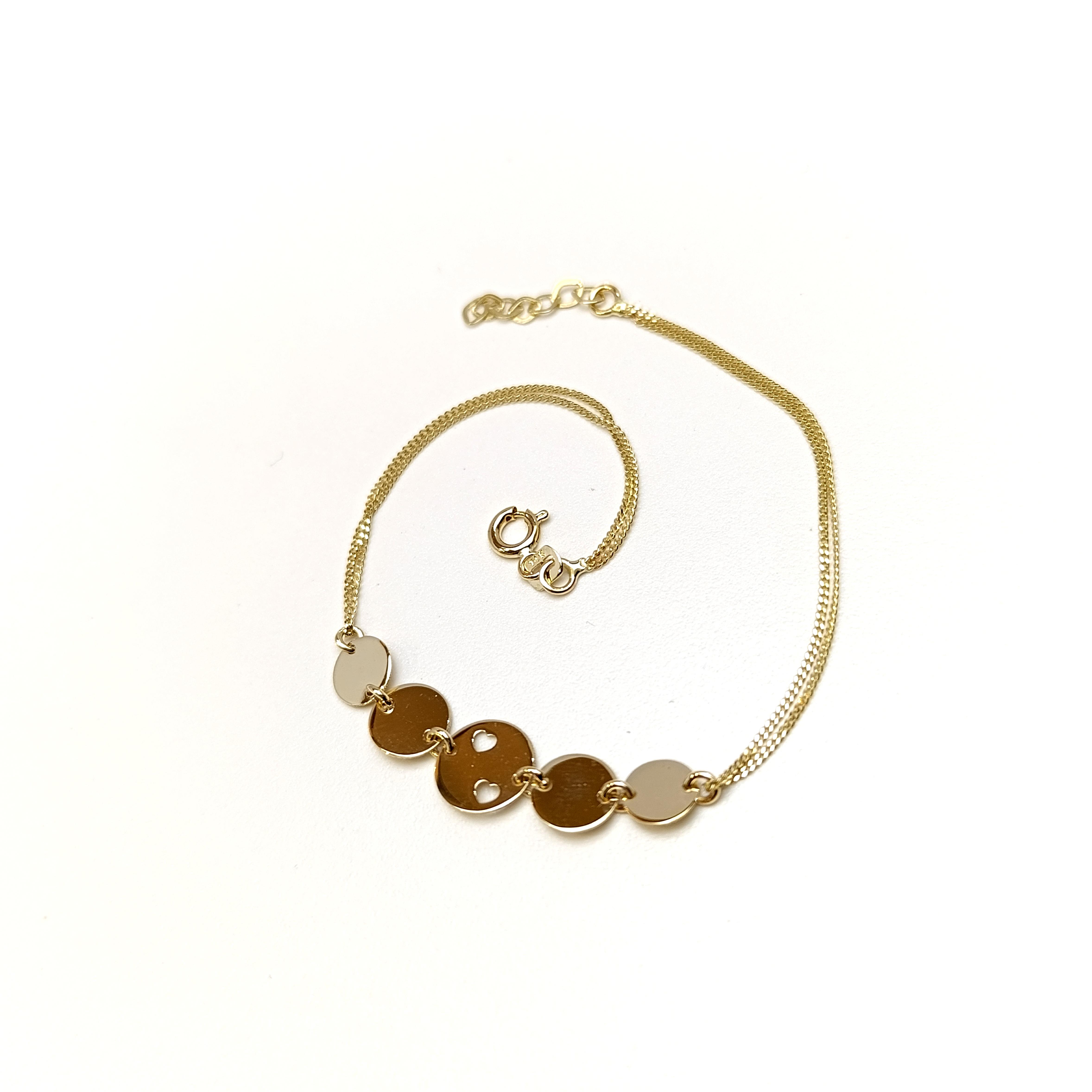 Pul Dorika Toplu Bileklik Künye 14 Ayar Altın HD VİDEOLU