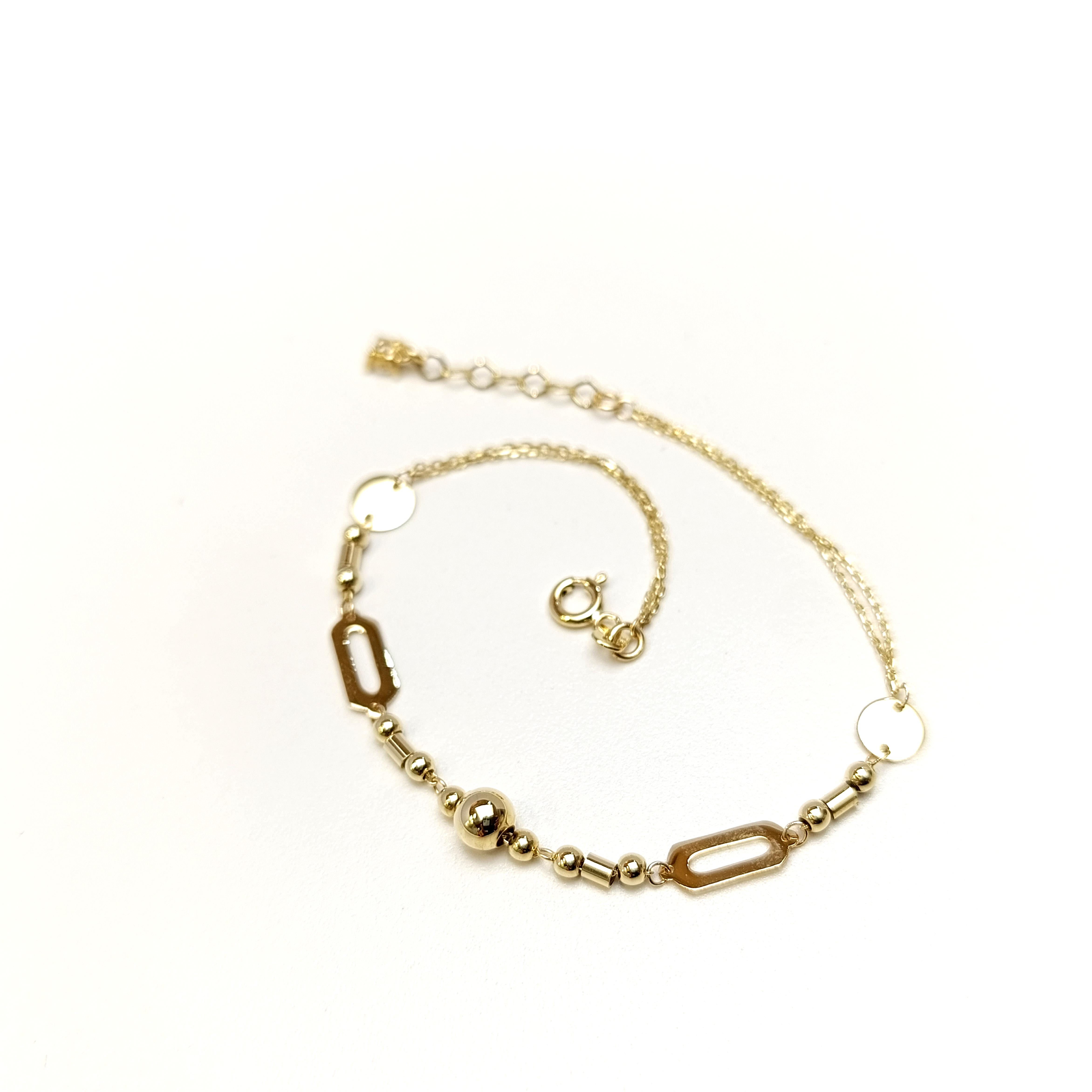 Pul Dorika Toplu Bileklik Künye 14 Ayar Altın HD VİDEOLU