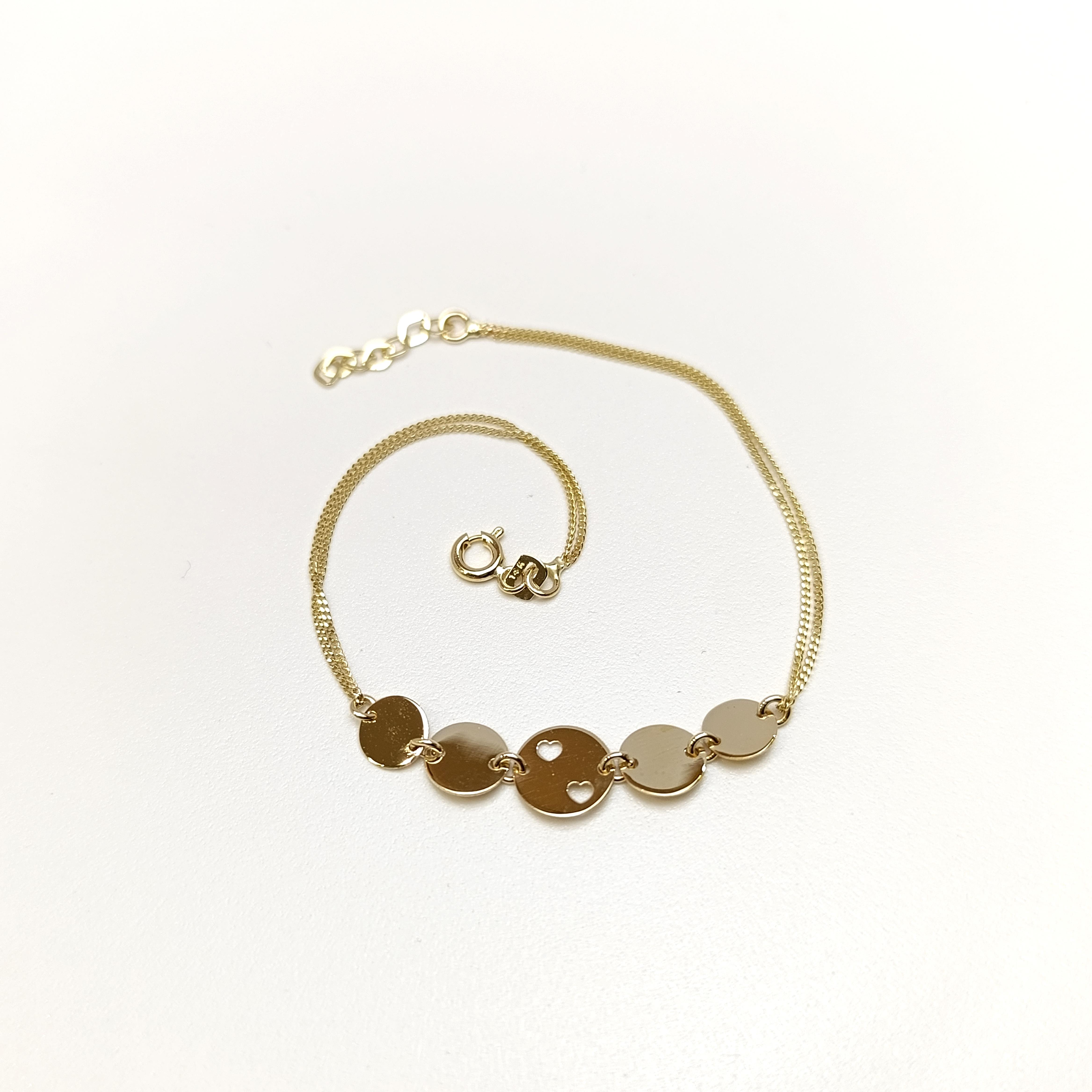 Pul Dorika Toplu Bileklik Künye 14 Ayar Altın HD VİDEOLU