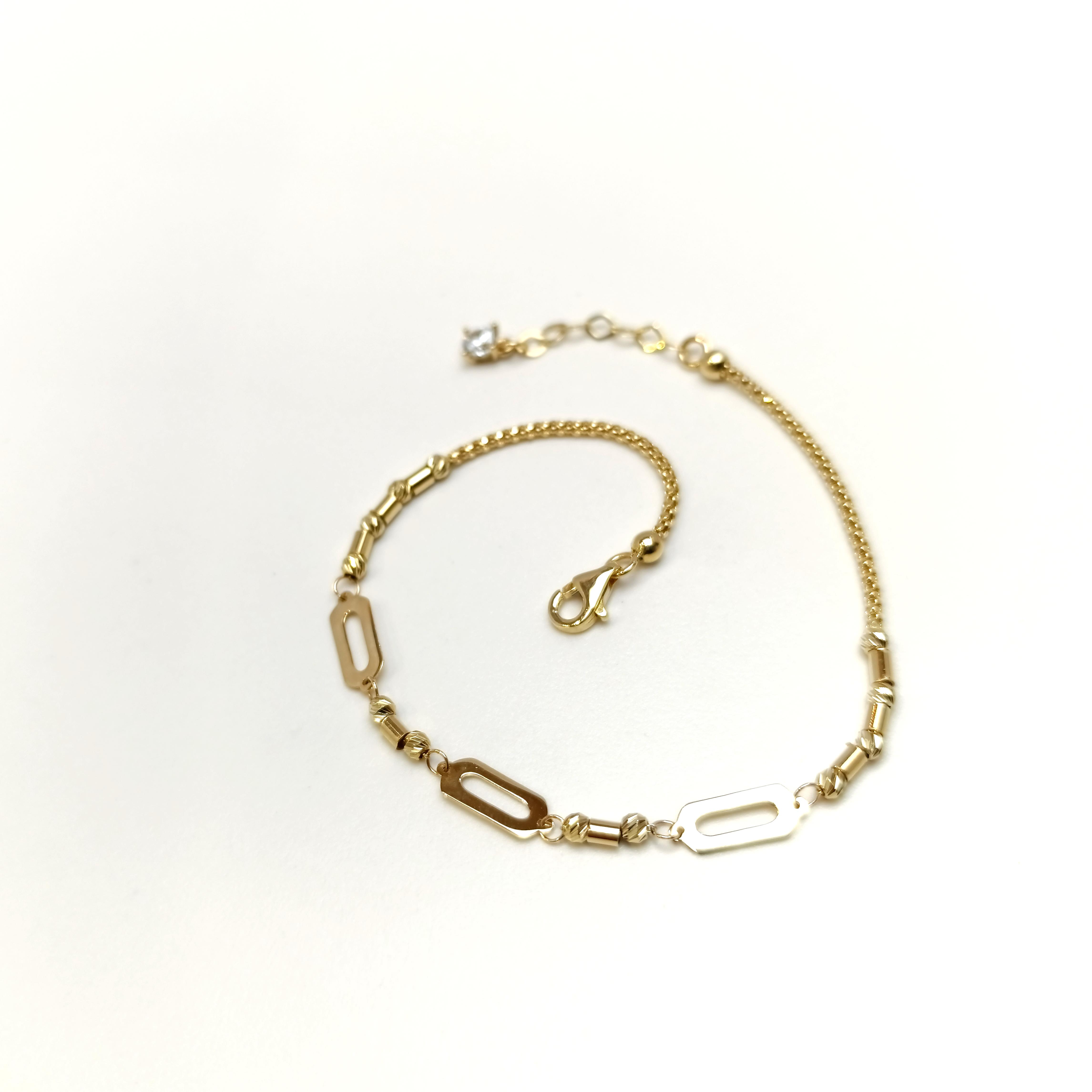 Pul Dorika Toplu Bileklik Künye 14 Ayar Altın HD VİDEOLU