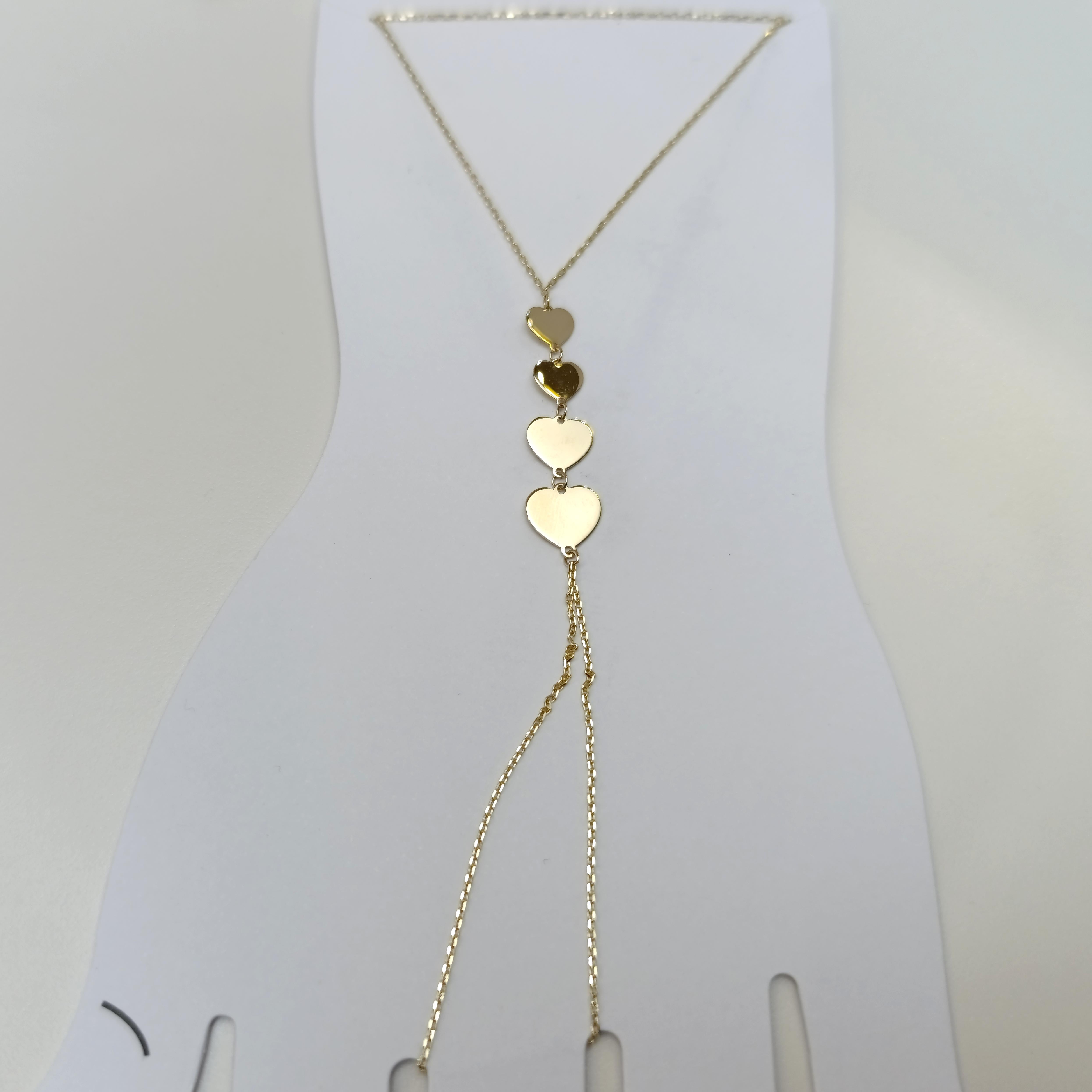 Şahmeran Kalpli Bileklik Künye 14 Ayar Altın HD VİDEOLU