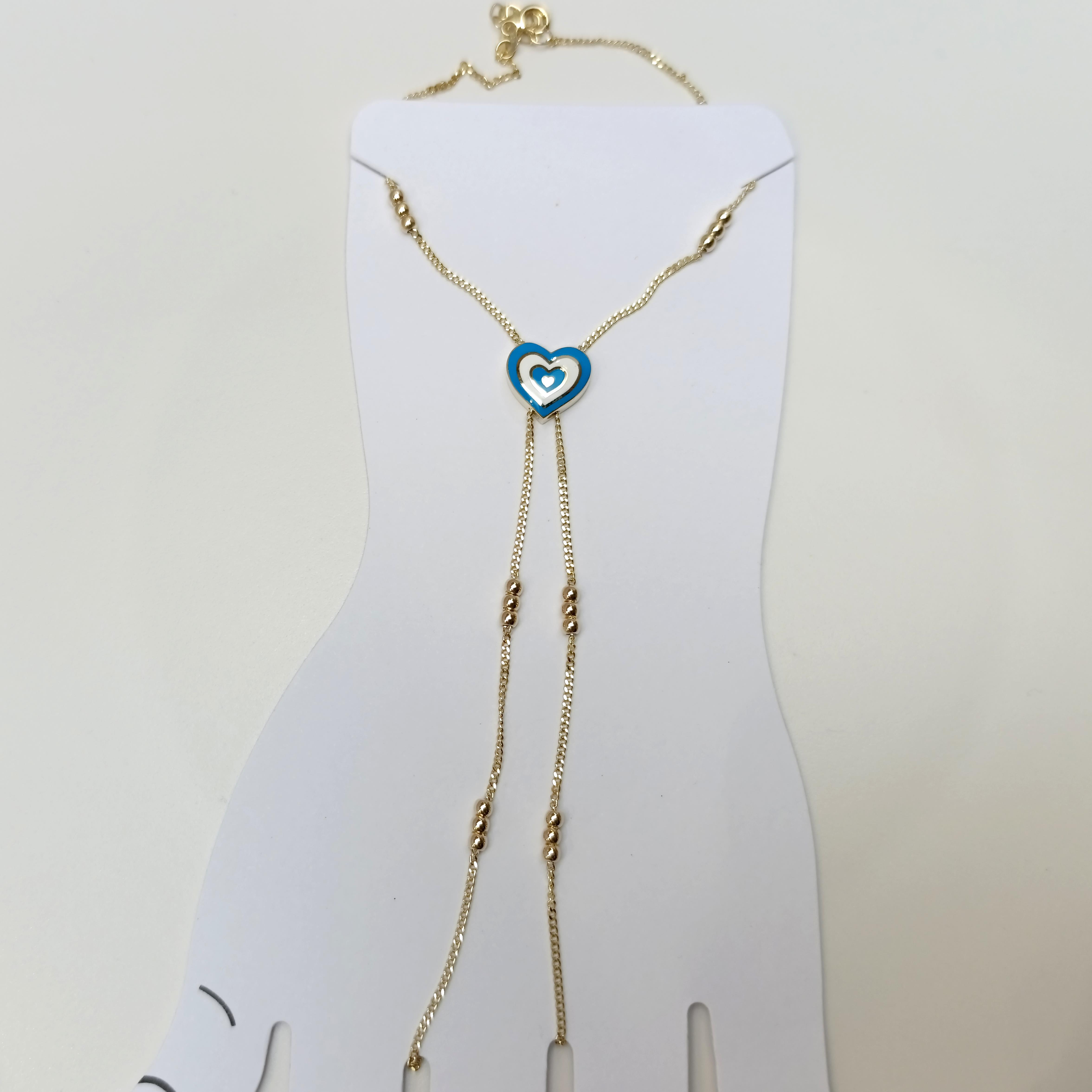 Şahmeran Kalpli Toplu Bileklik Künye 14 Ayar Altın HD VİDEOLU