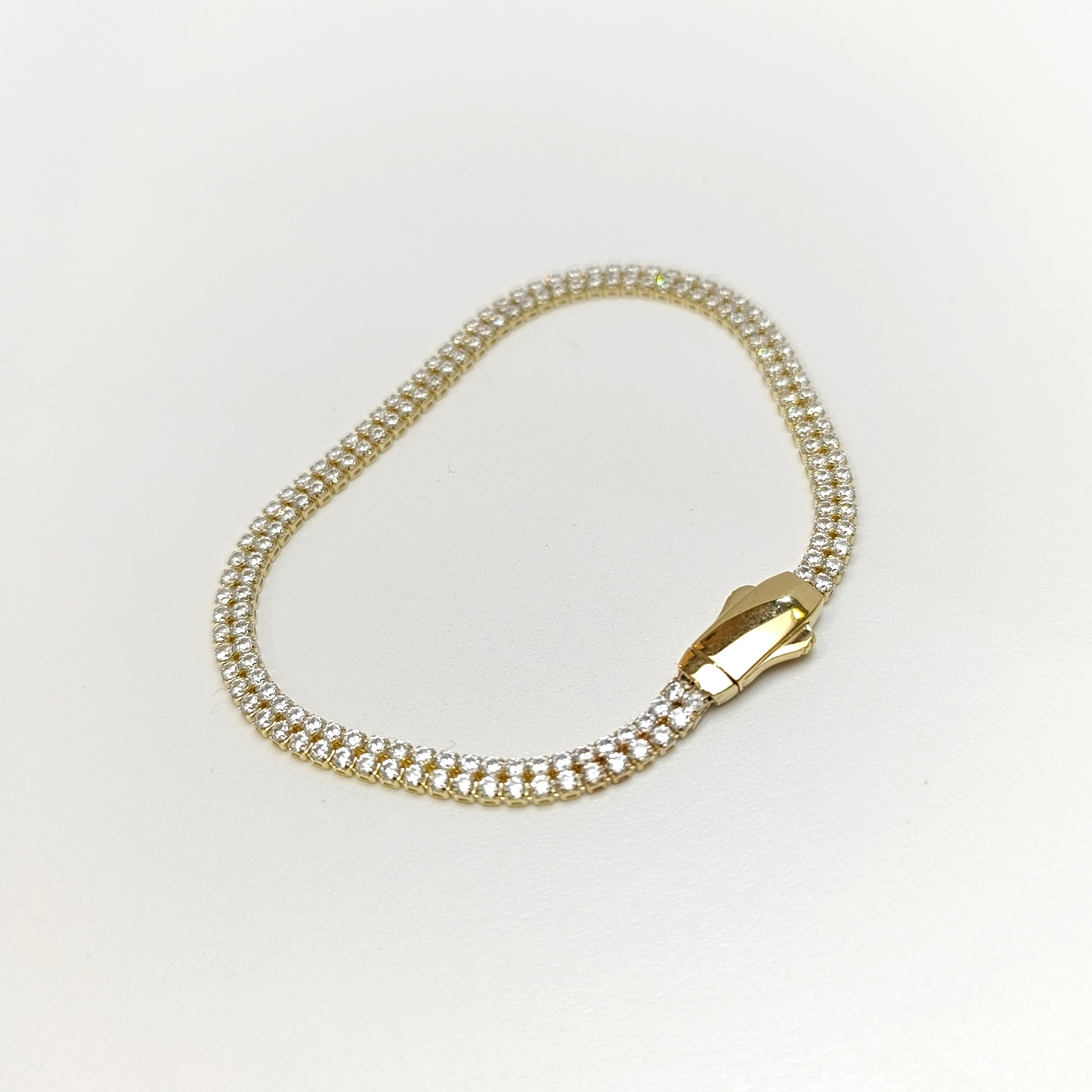 Su Yolu Bileklik Künye 14 Ayar Altın HD VİDEOLU