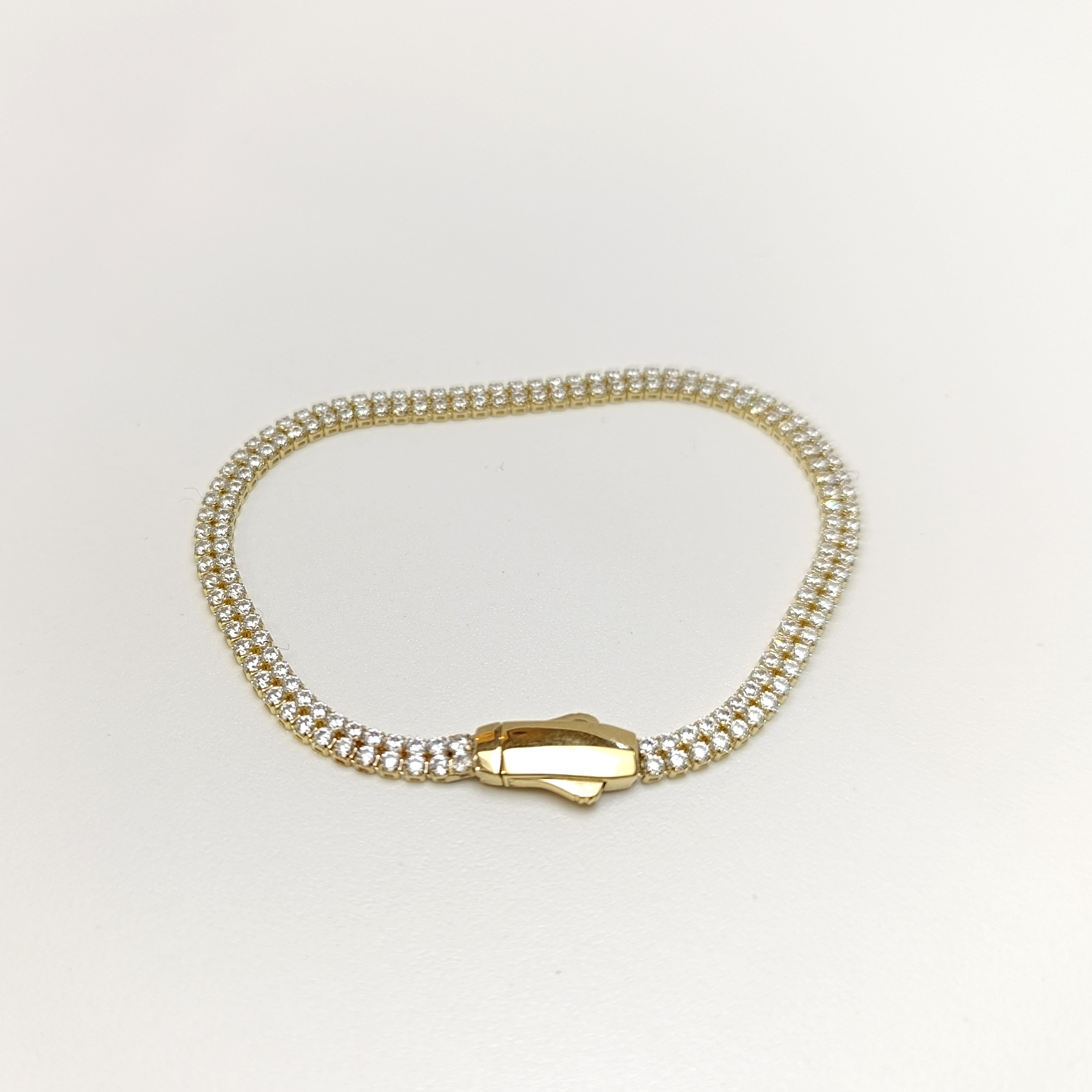 Su Yolu Bileklik Künye 14 Ayar Altın HD VİDEOLU