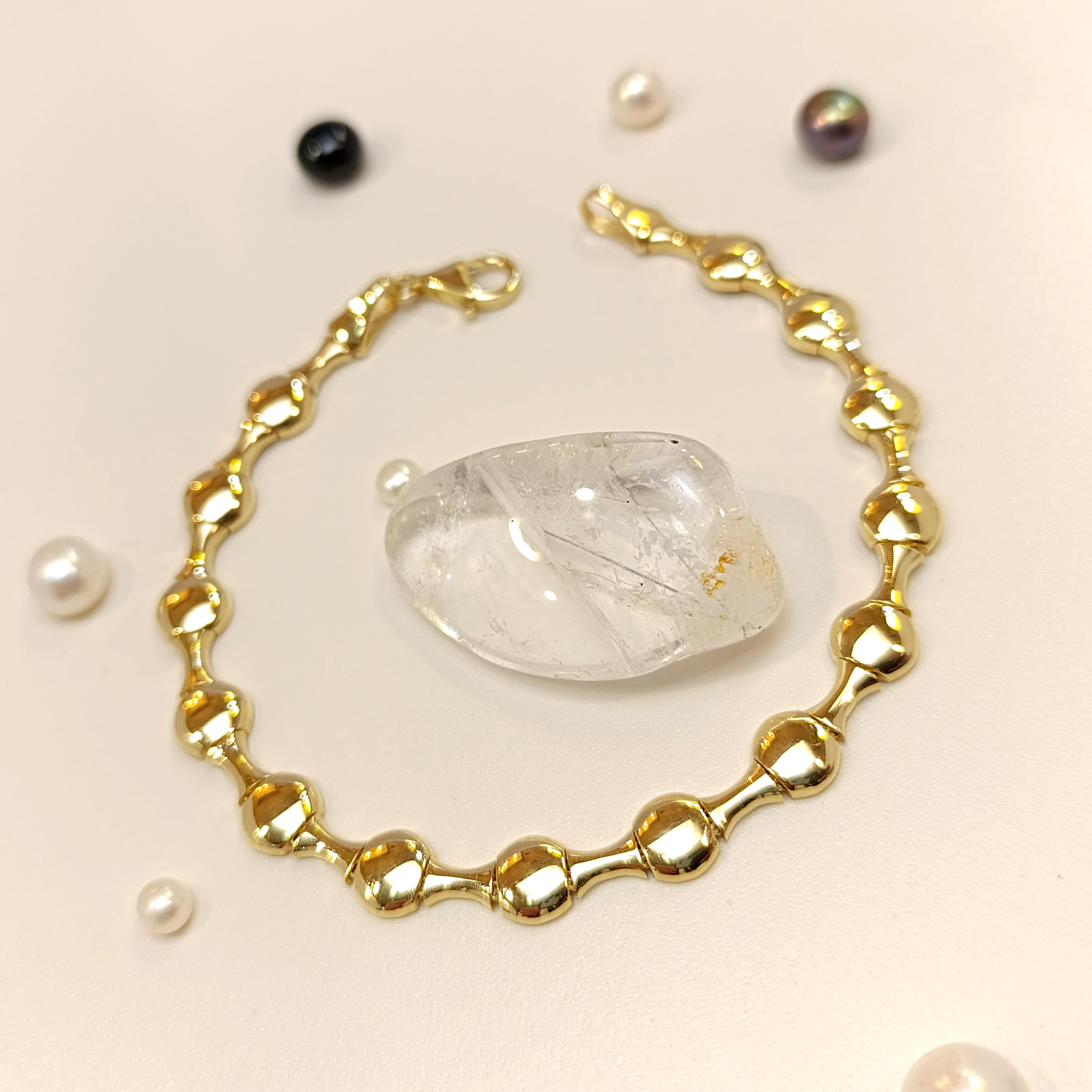 Top Bileklik Künye 14 Ayar Altın HD VİDEOLU