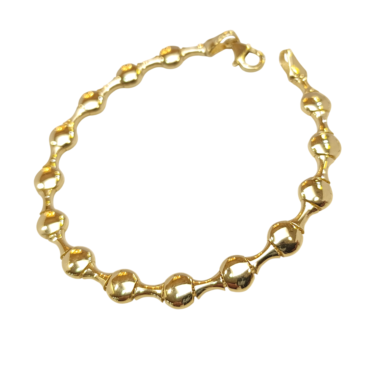 Top Bileklik Künye 14 Ayar Altın HD VİDEOLU