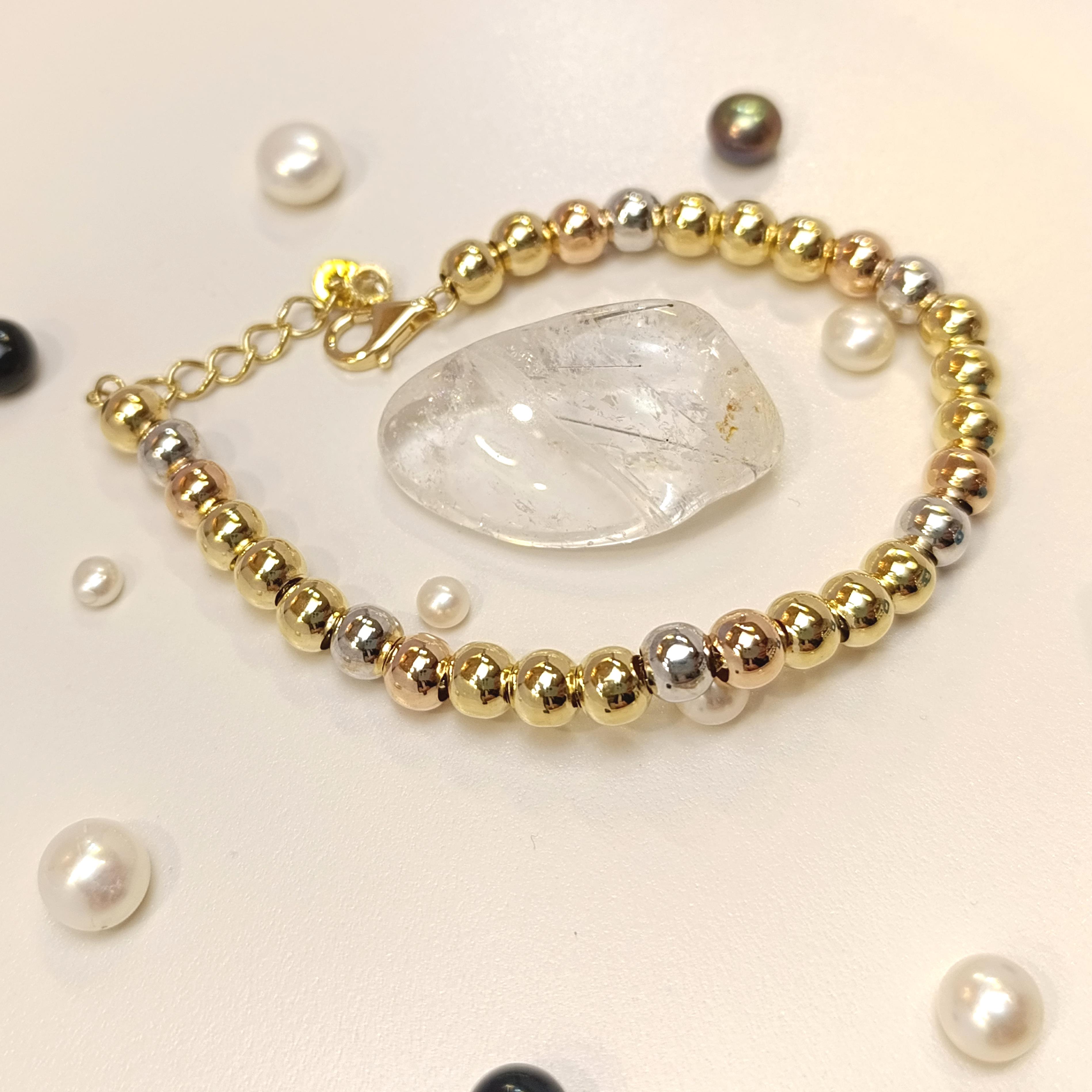 Top Bileklik Künye 14 Ayar Altın HD VİDEOLU