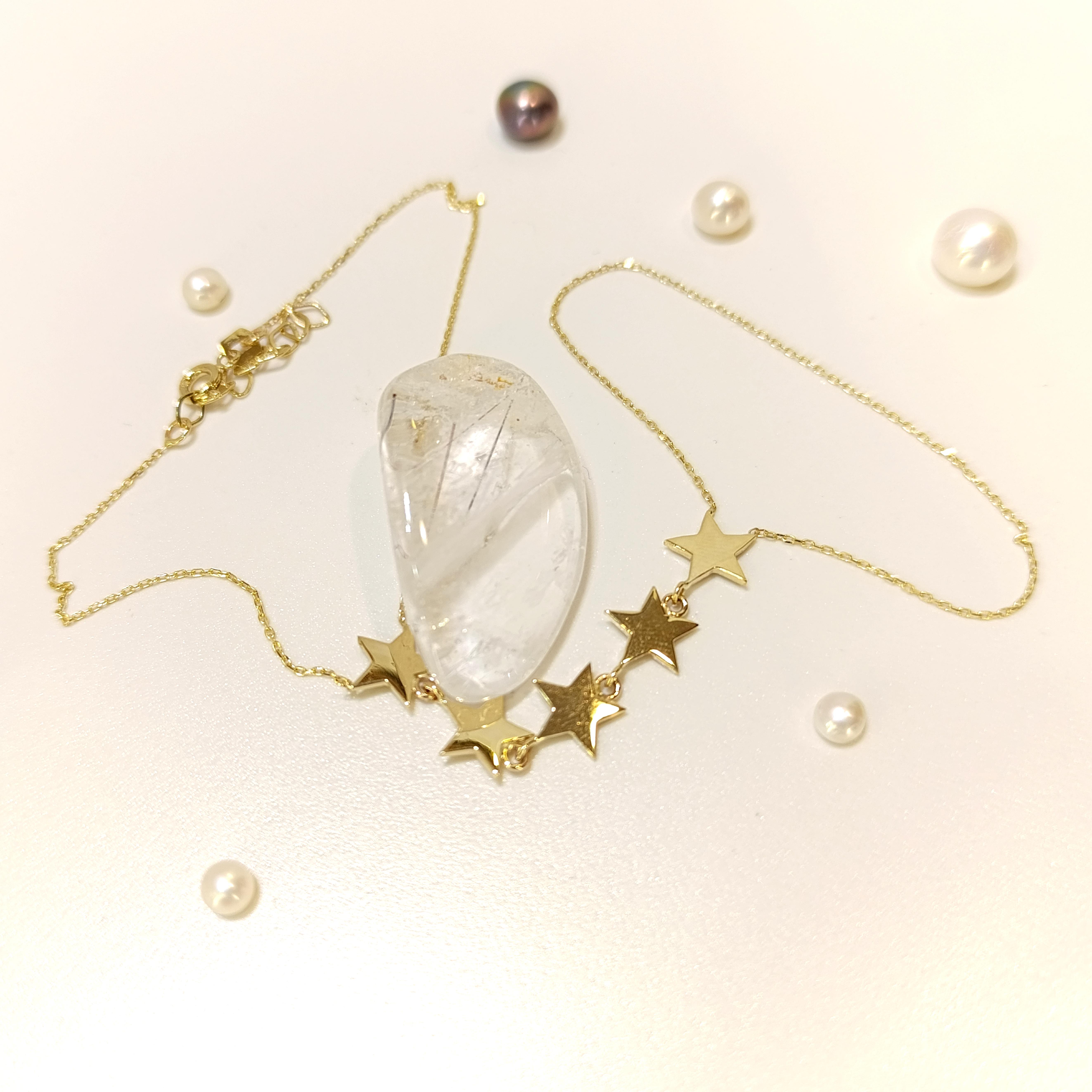 Yıldız Şahmeran Bileklik Künye 14 Ayar Altın HD VİDEOLU