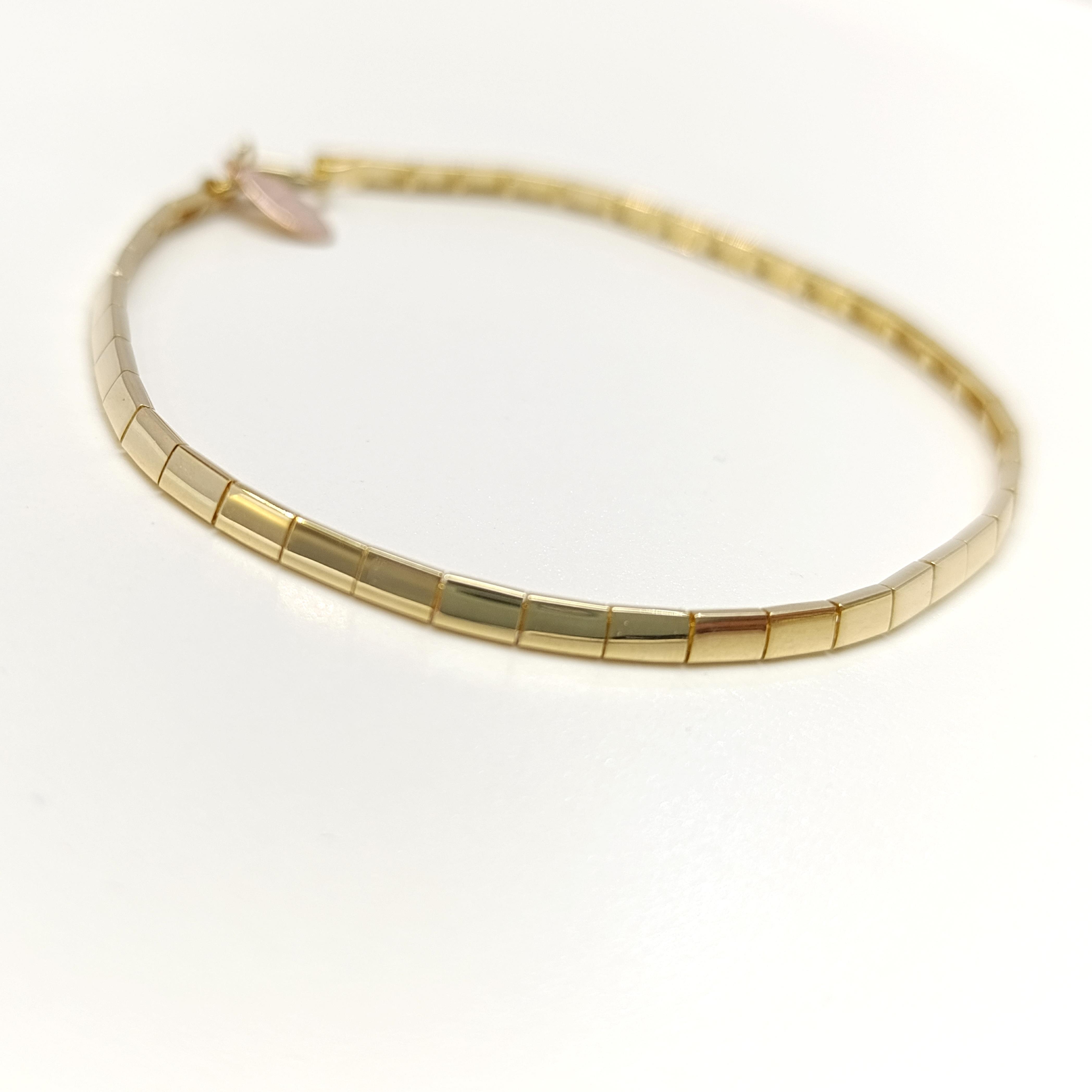 Yol Zincir Bileklik Künye 14 Ayar Altın HD VİDEOLU