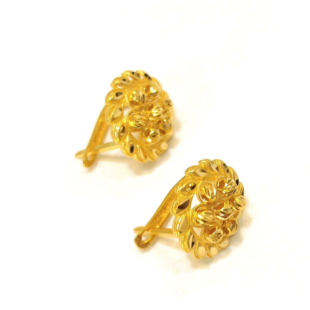 Dorika Toplu Küpe 22 ayar Altın 4K VİDEOLU