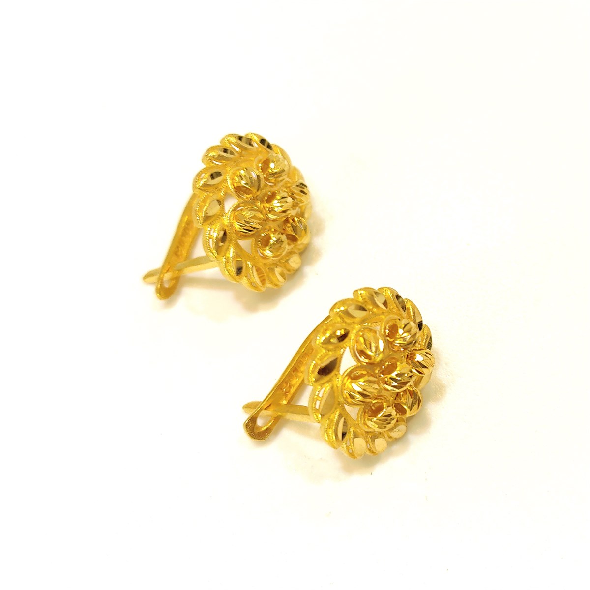 Dorika Toplu Küpe 22 ayar Altın 4K VİDEOLU