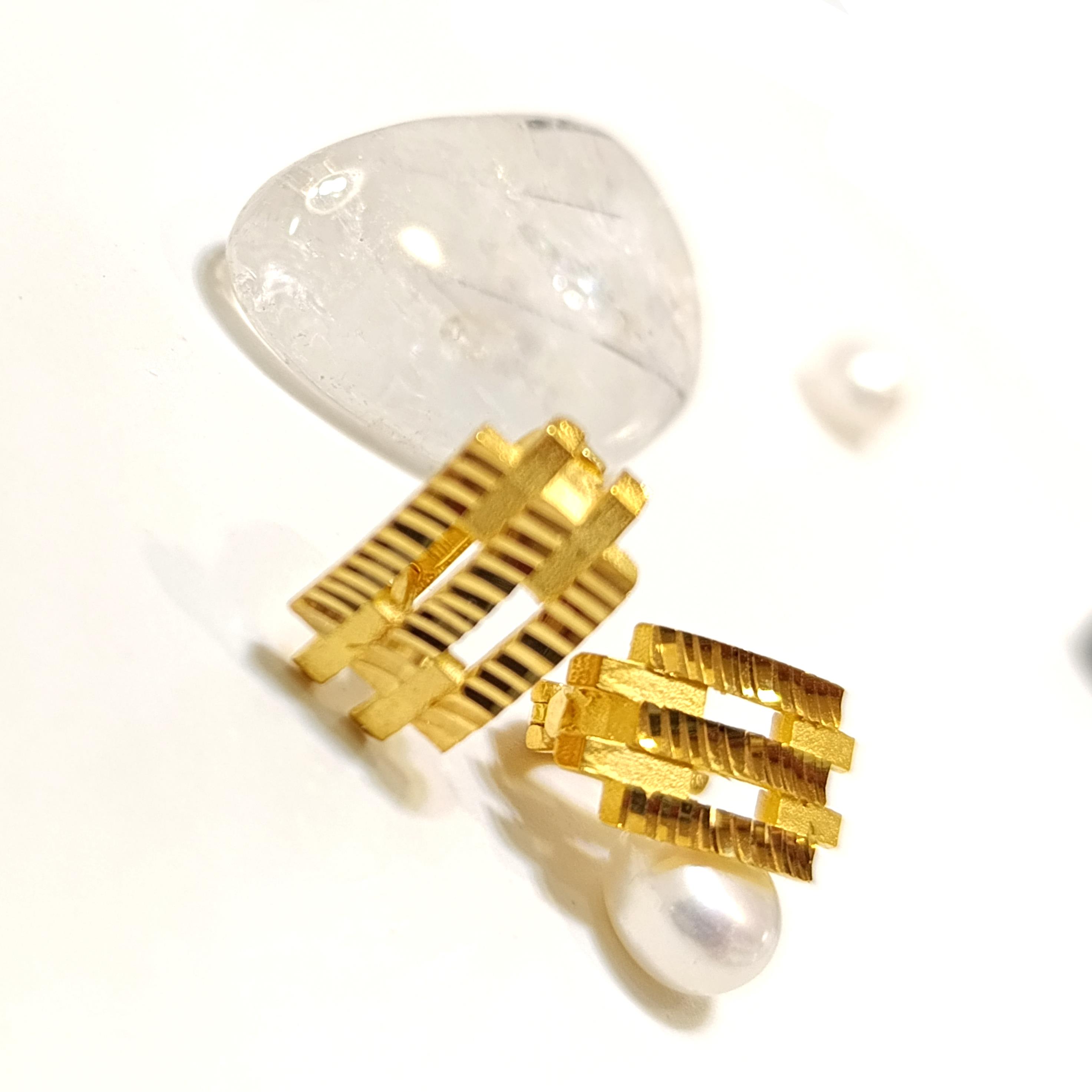 Kaburga Küpe 22 Ayar Altın HD VİDEOLU