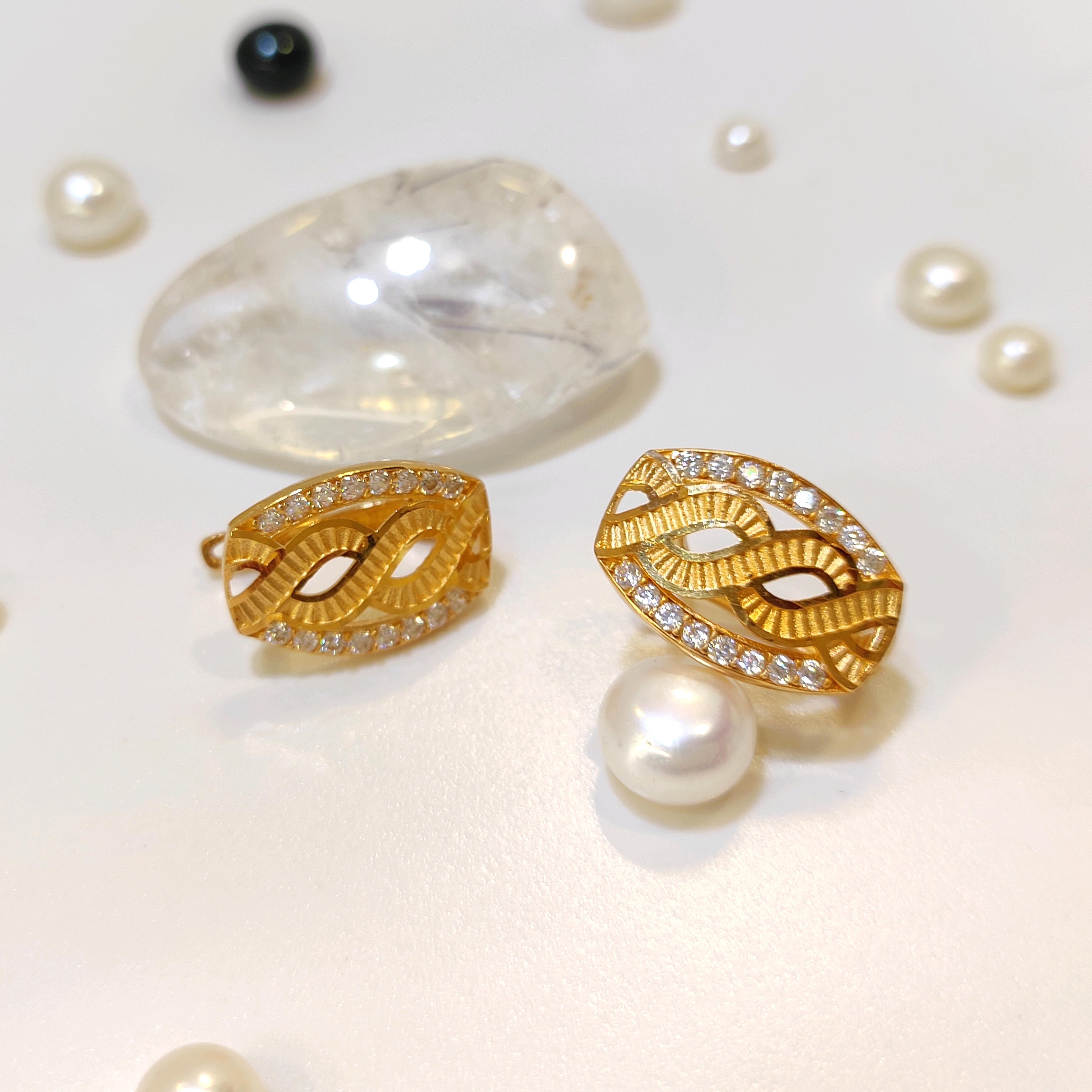 Küpe 22 Ayar Altın HD VİDEOLU