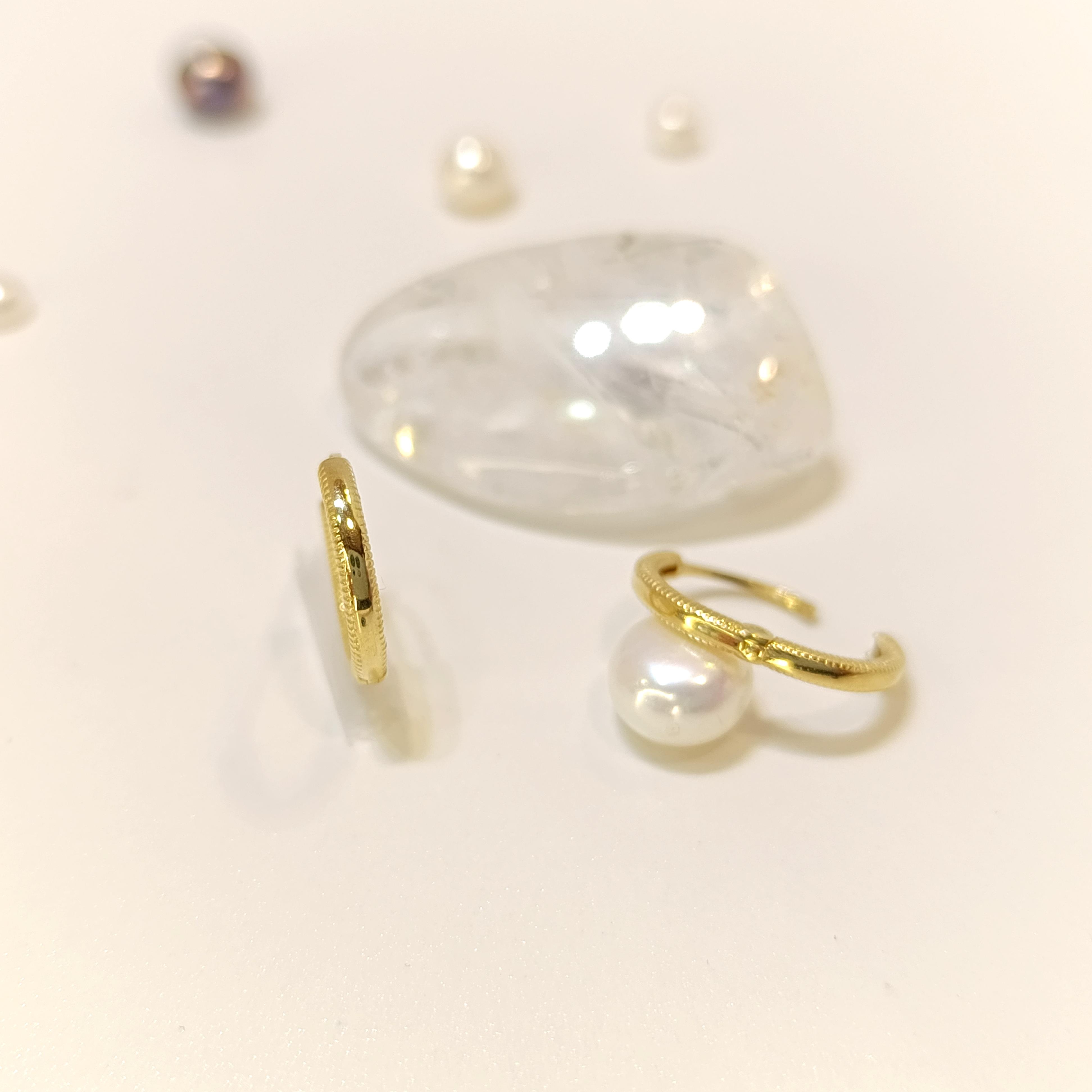 14mm Ajda Halka Küpe 14 Ayar Altın HD VİDEOLU