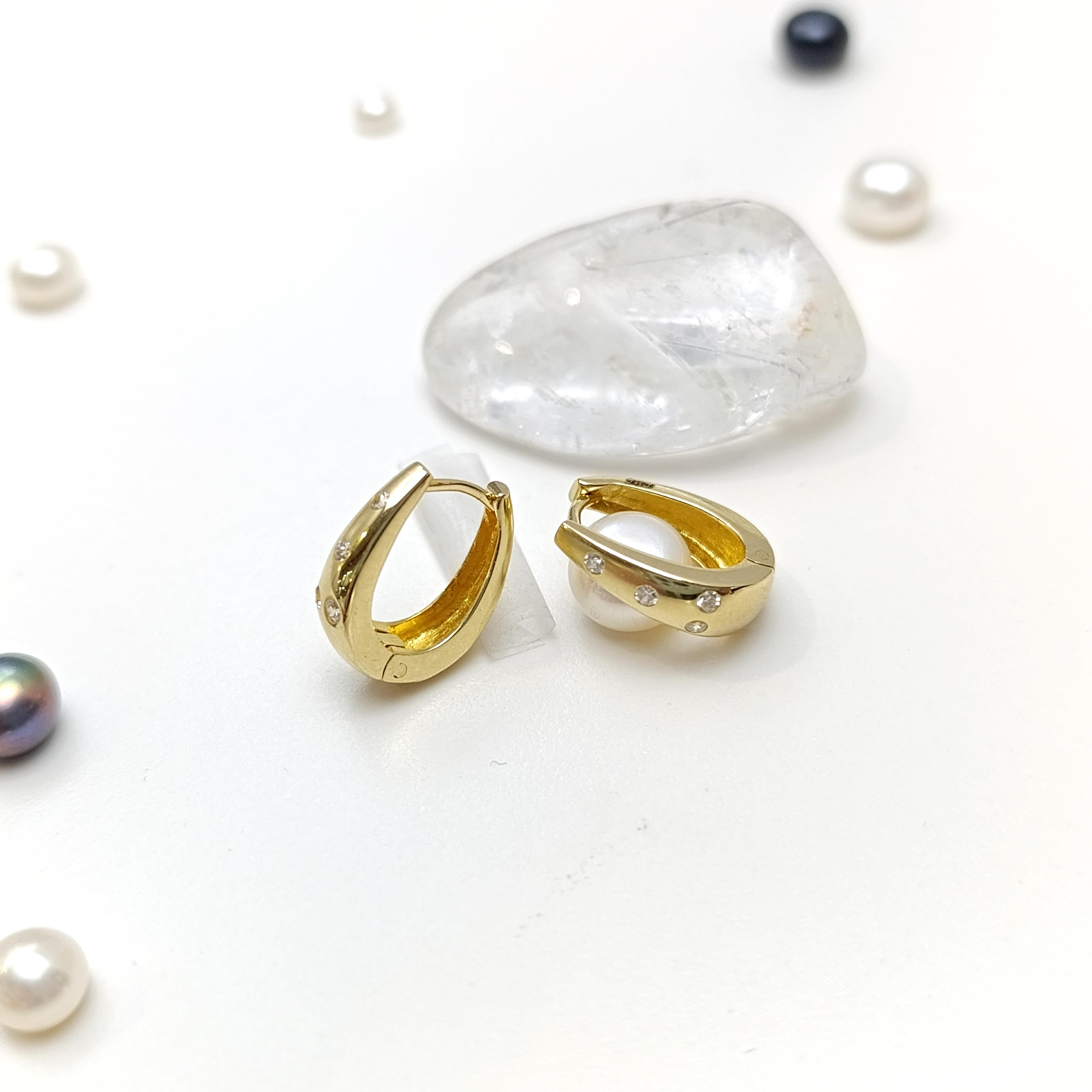 15mm Halka Küpe 14 Ayar Altın HD VİDEOLU