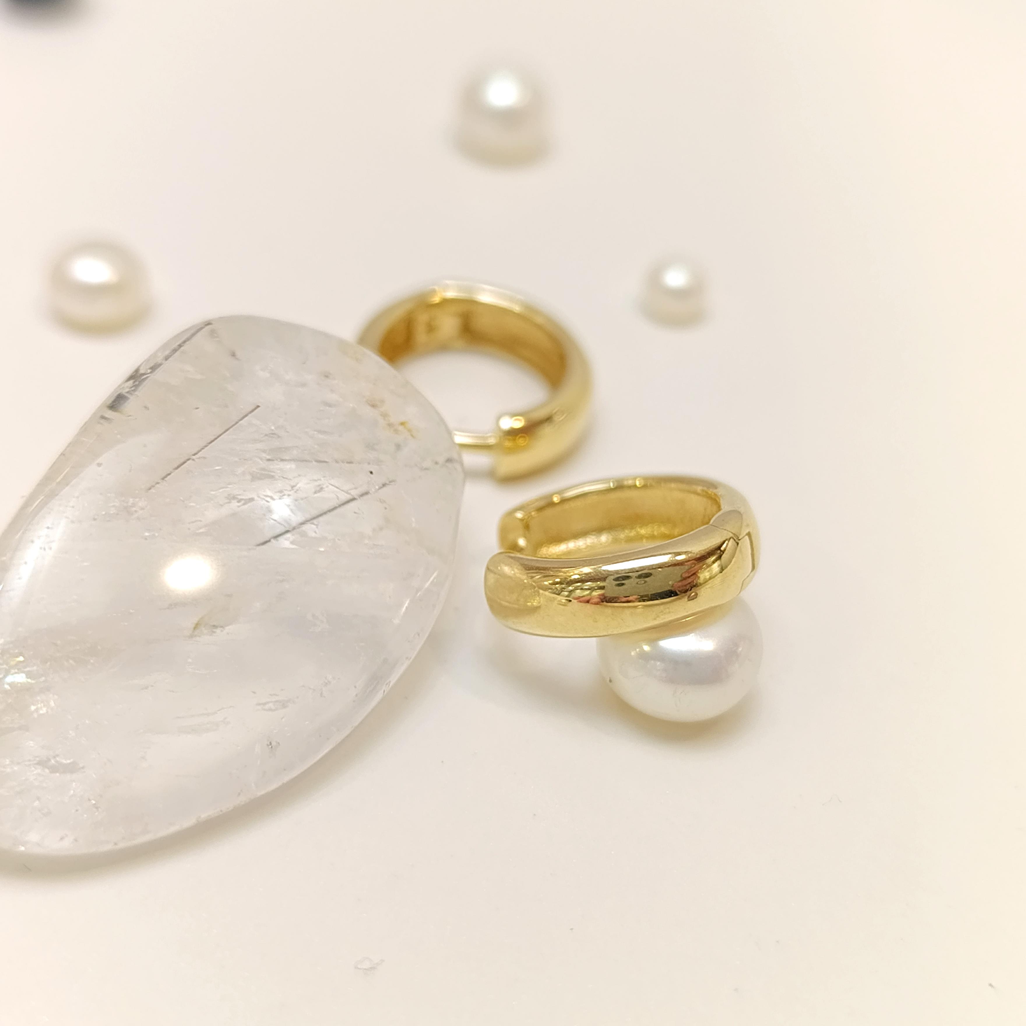 15mm Klasik Bombeli Halka Küpe 14 Ayar Altın HD VİDEOLU