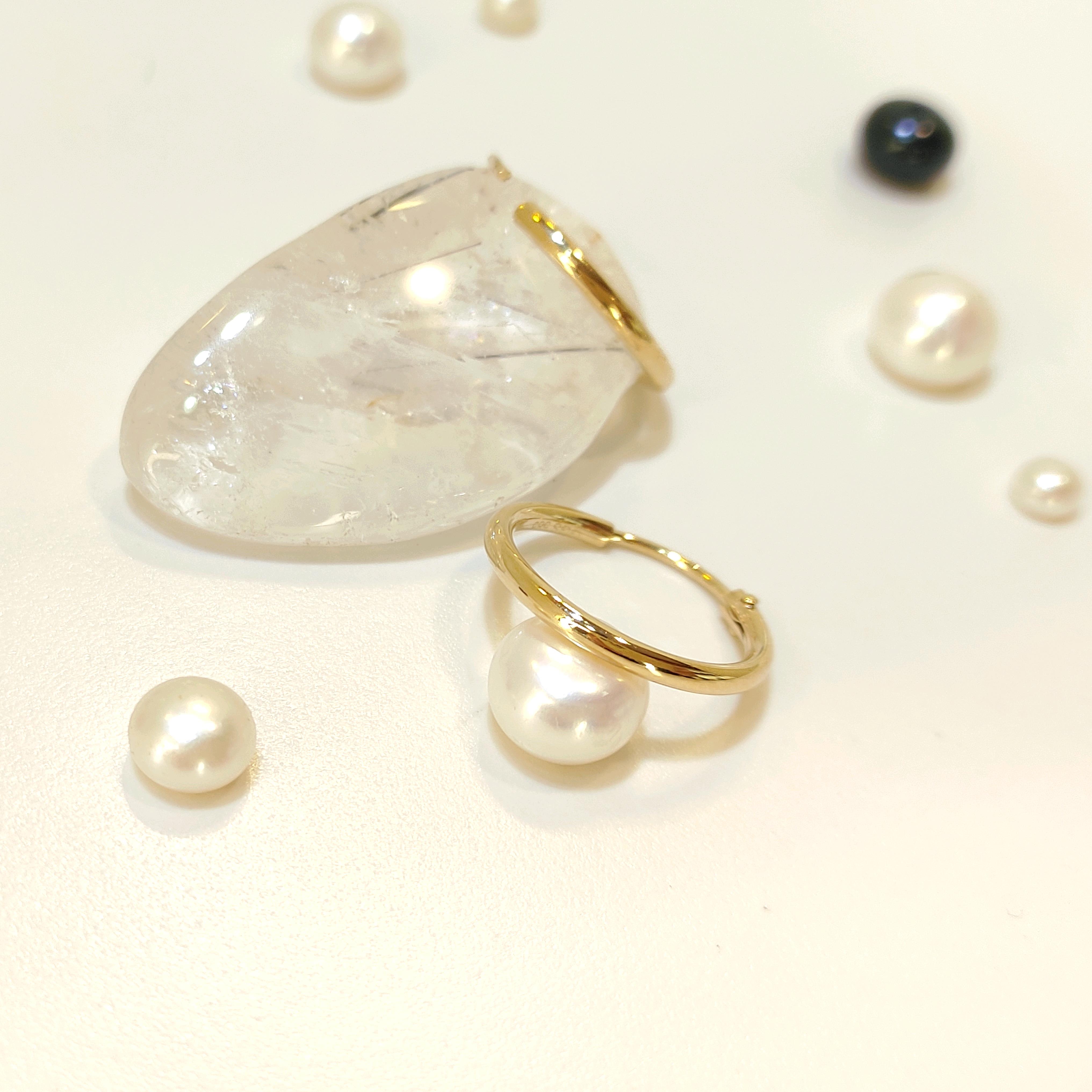 17mm Klasik Halka Küpe 14 Ayar Altın 