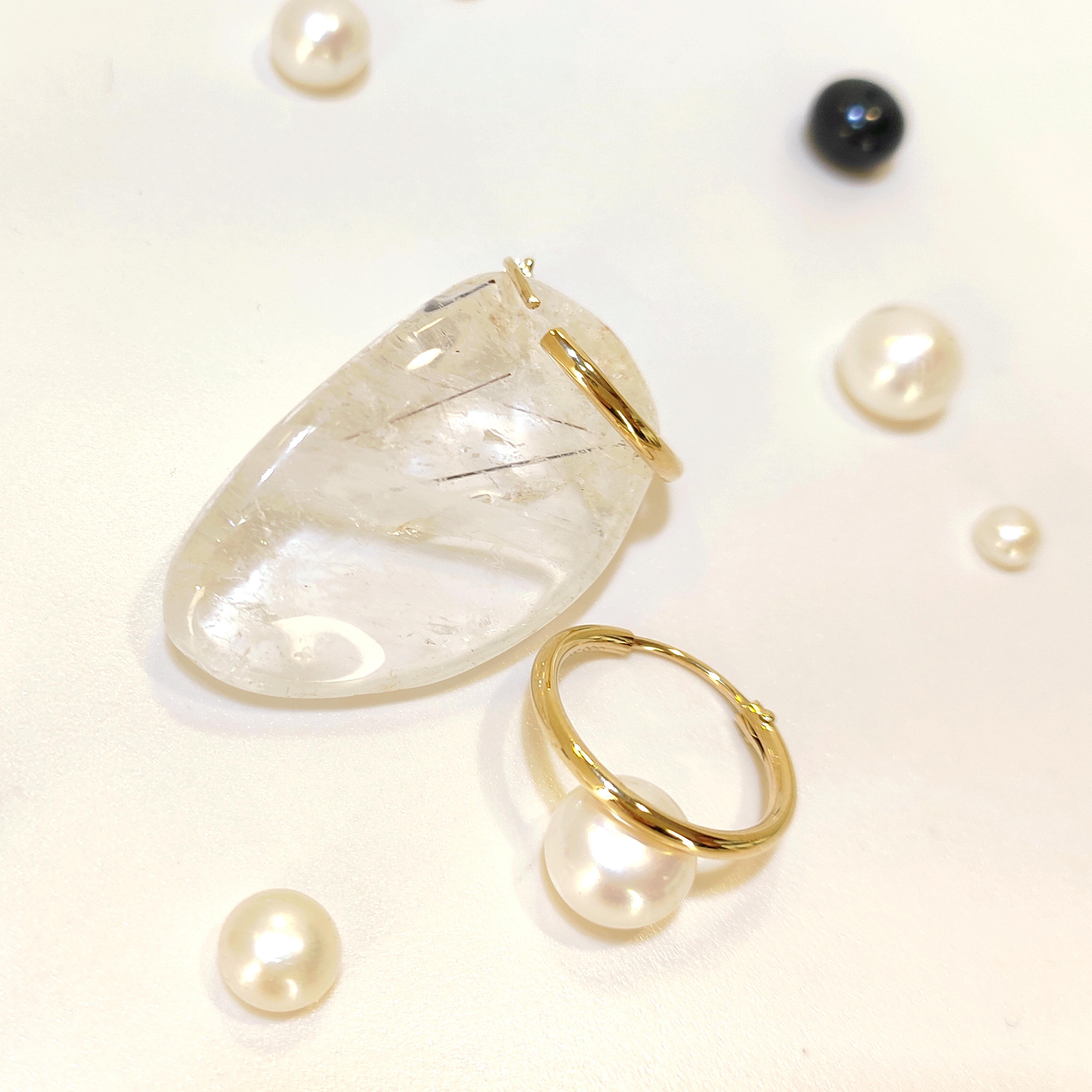 17mm Klasik Halka Küpe 14 Ayar Altın 