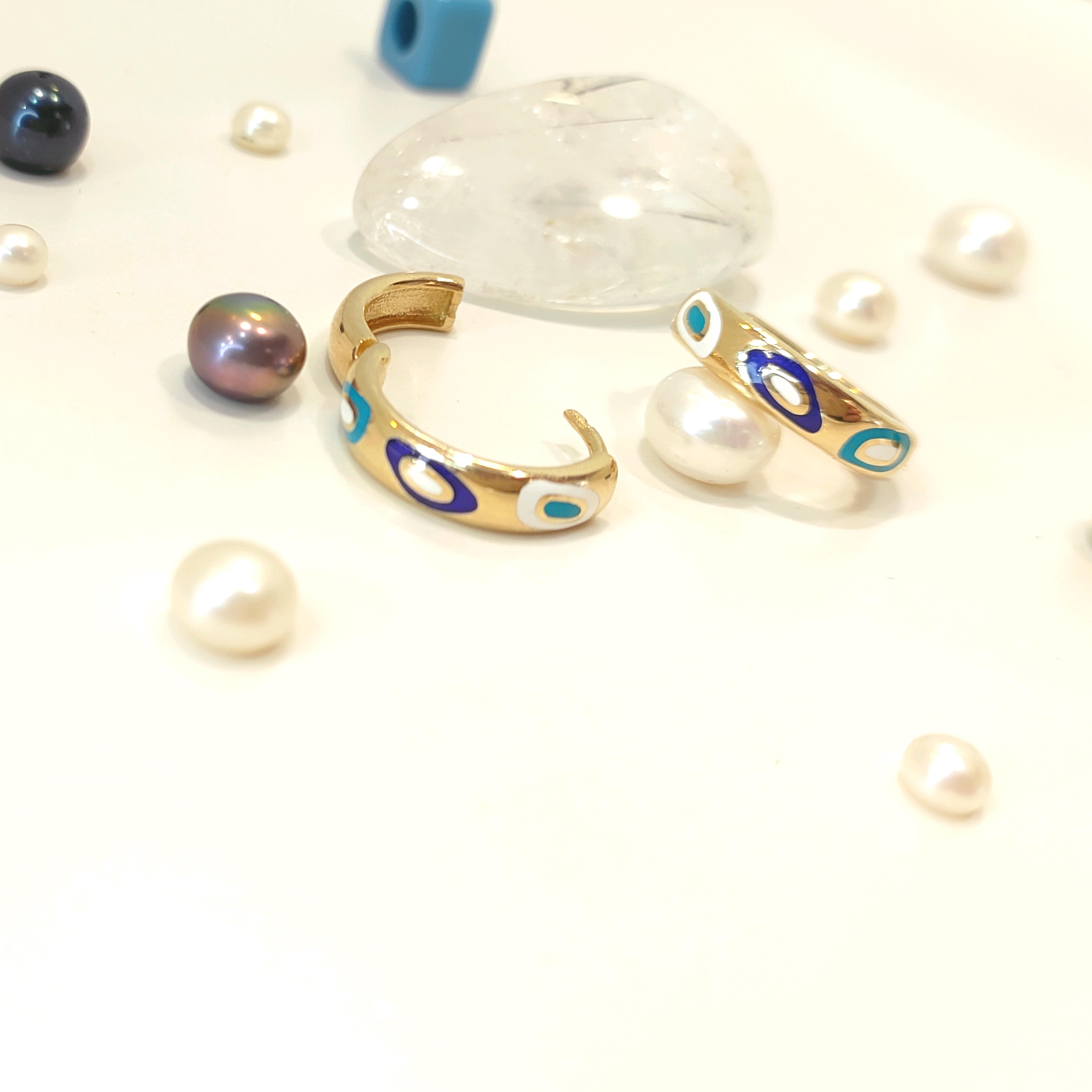 17mm Top Vidalı Küpe 14 Ayar Altın  HD VİDEOLU