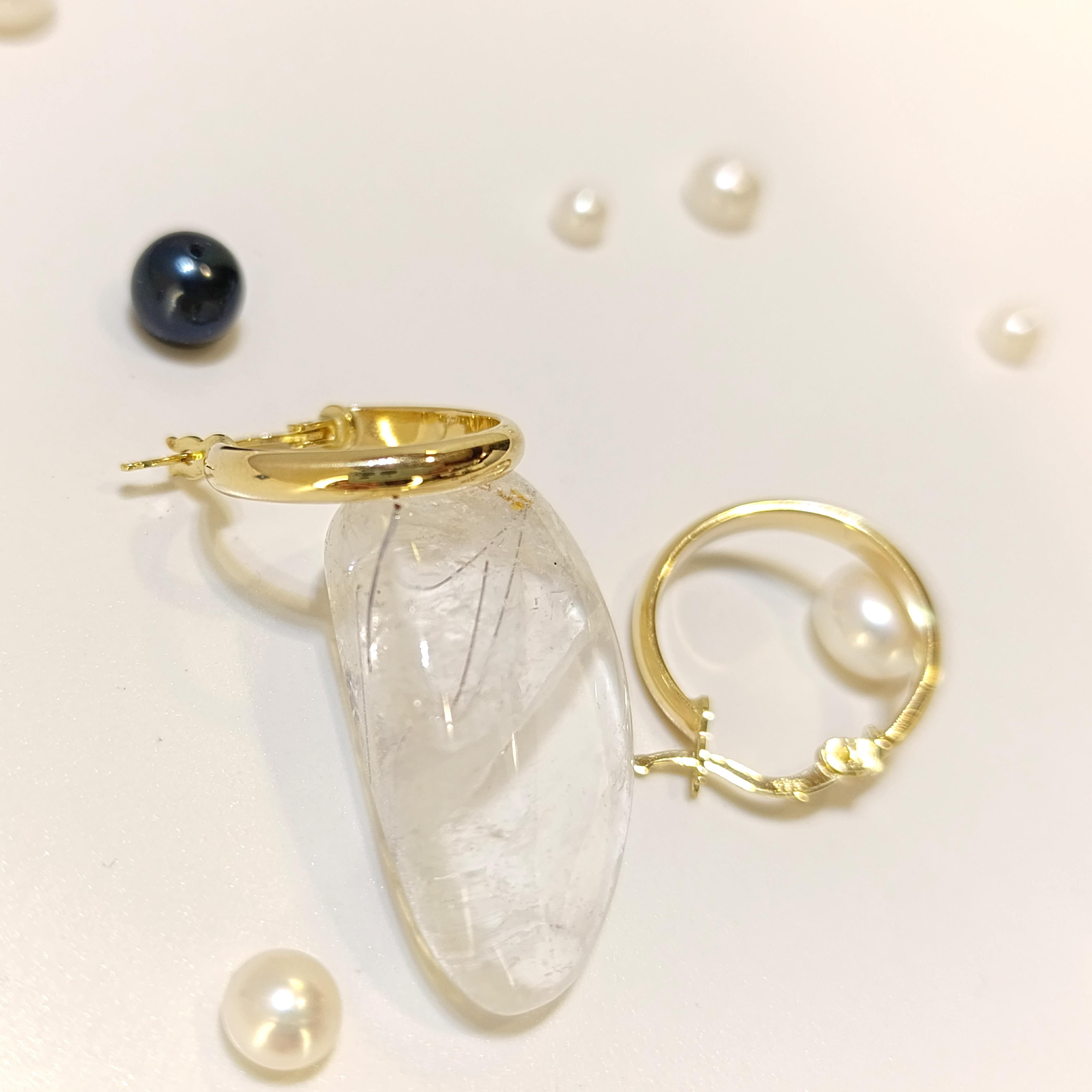 20mm Klasik Halka Küpe 14 Ayar Altın HD VİDEOLU