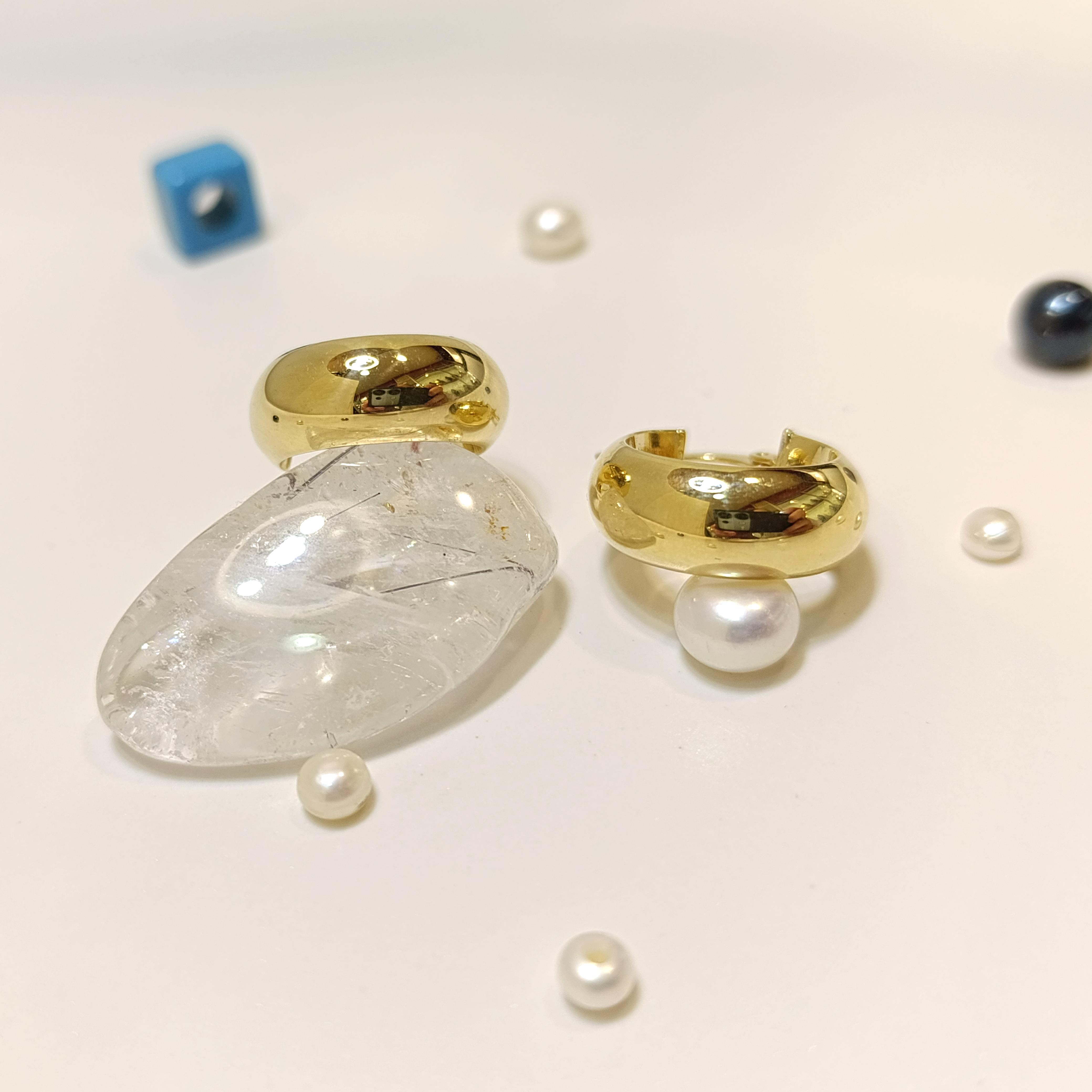 20mm Klasik Halka Küpe 14 Ayar Altın HD VİDEOLU