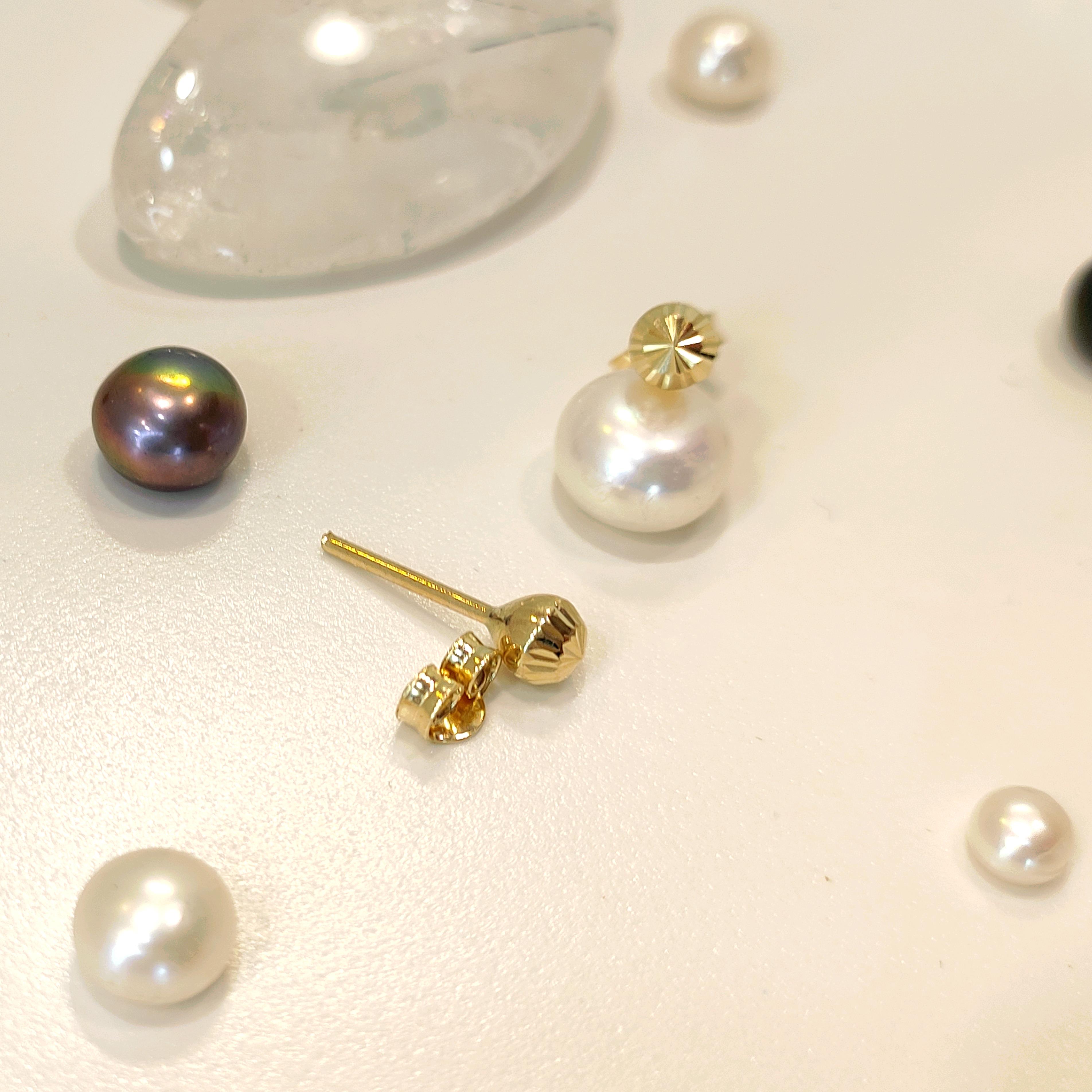 4.2mm Dorika Vidalı Küpe 14 Ayar Altın 