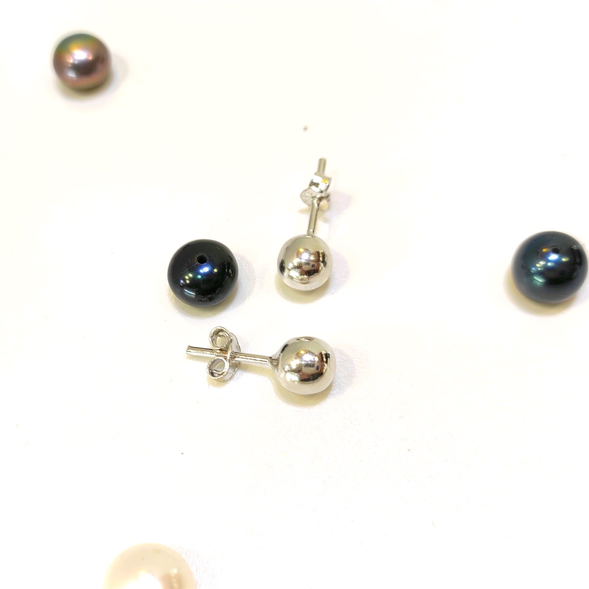 6mm Top Küpe 14 Ayar Altın 