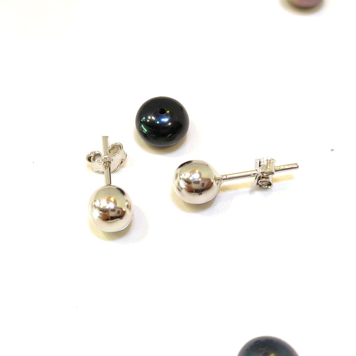 6mm Top Küpe 14 Ayar Altın 