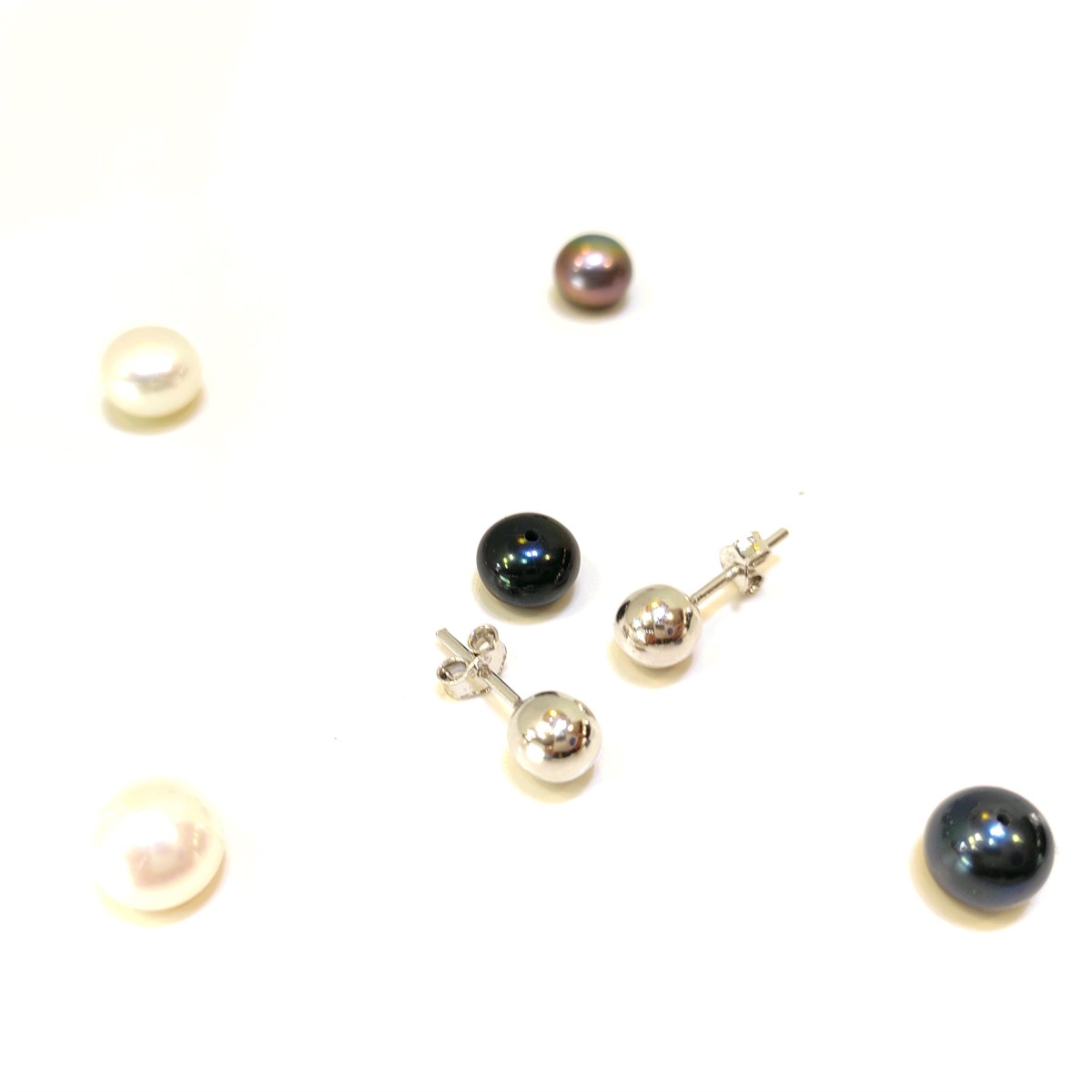 6mm Top Küpe 14 Ayar Altın 