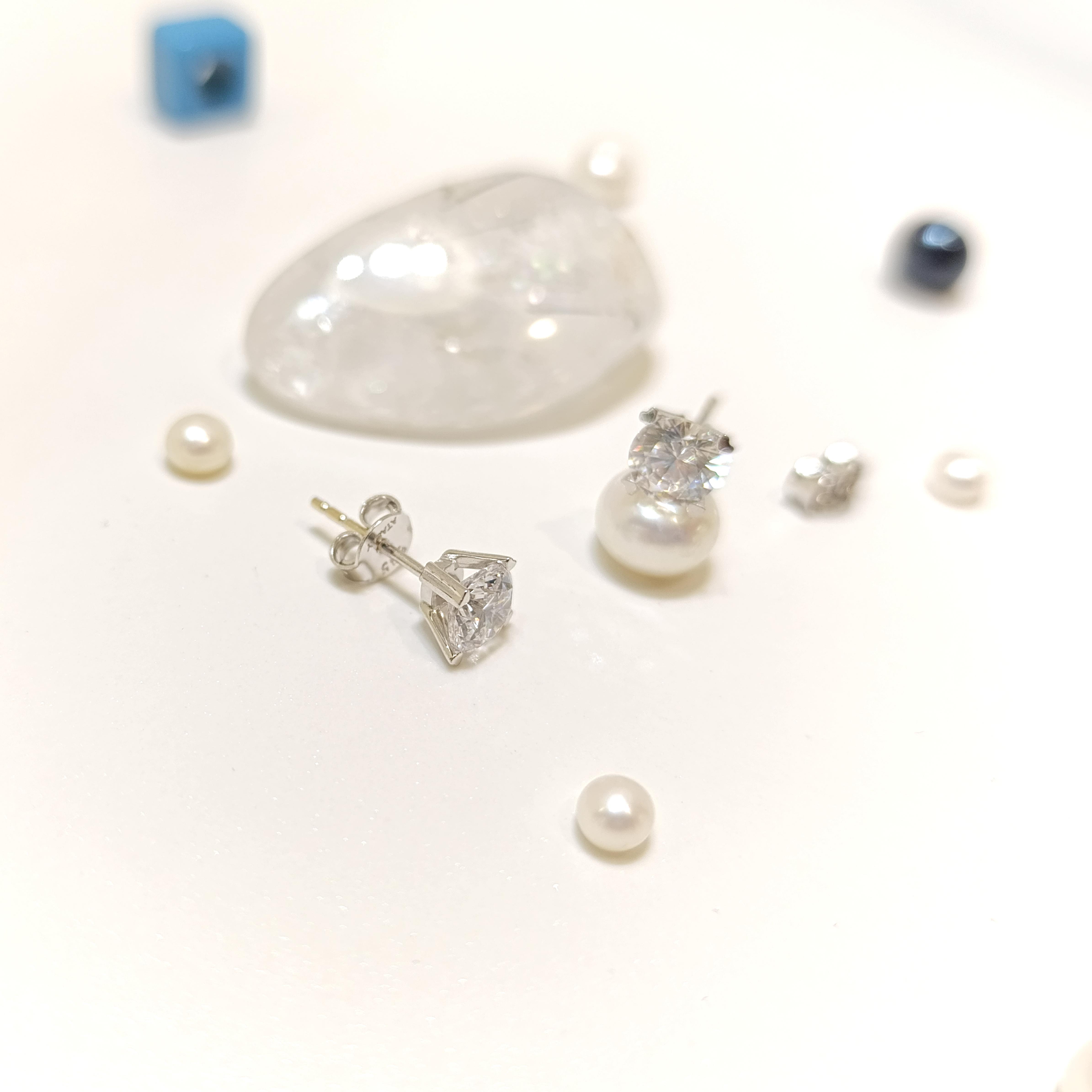 6mm Vidalı Tek Taş Küpe 14 Ayar Altın HD VİDEOLU