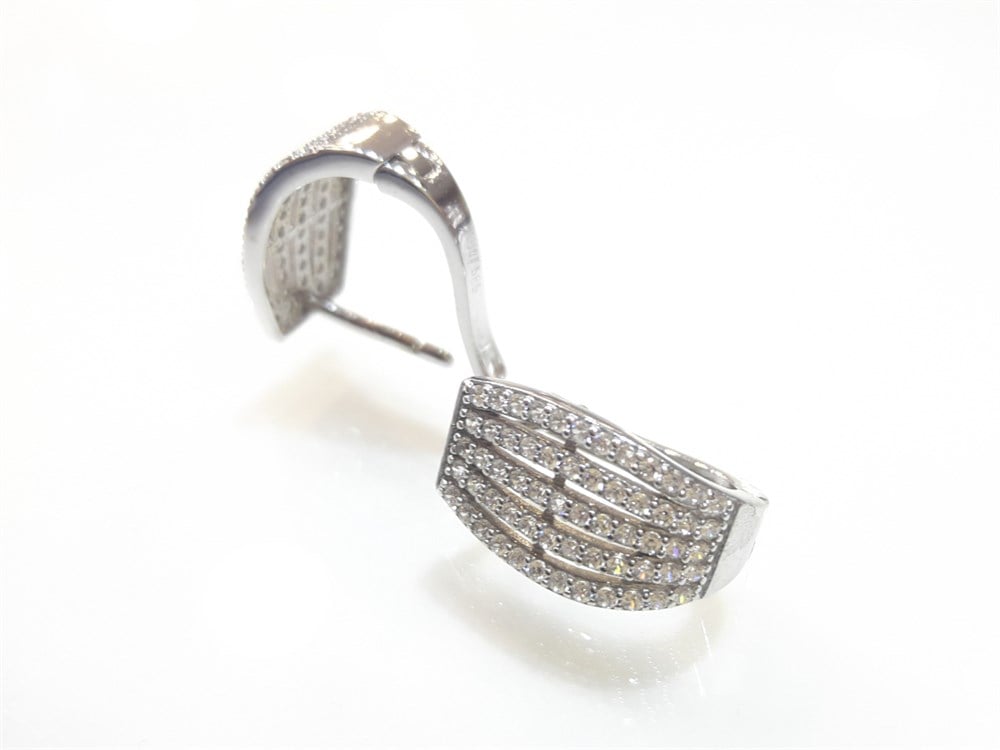 Beşli Suyolu Küpe 14 Ayar Altın