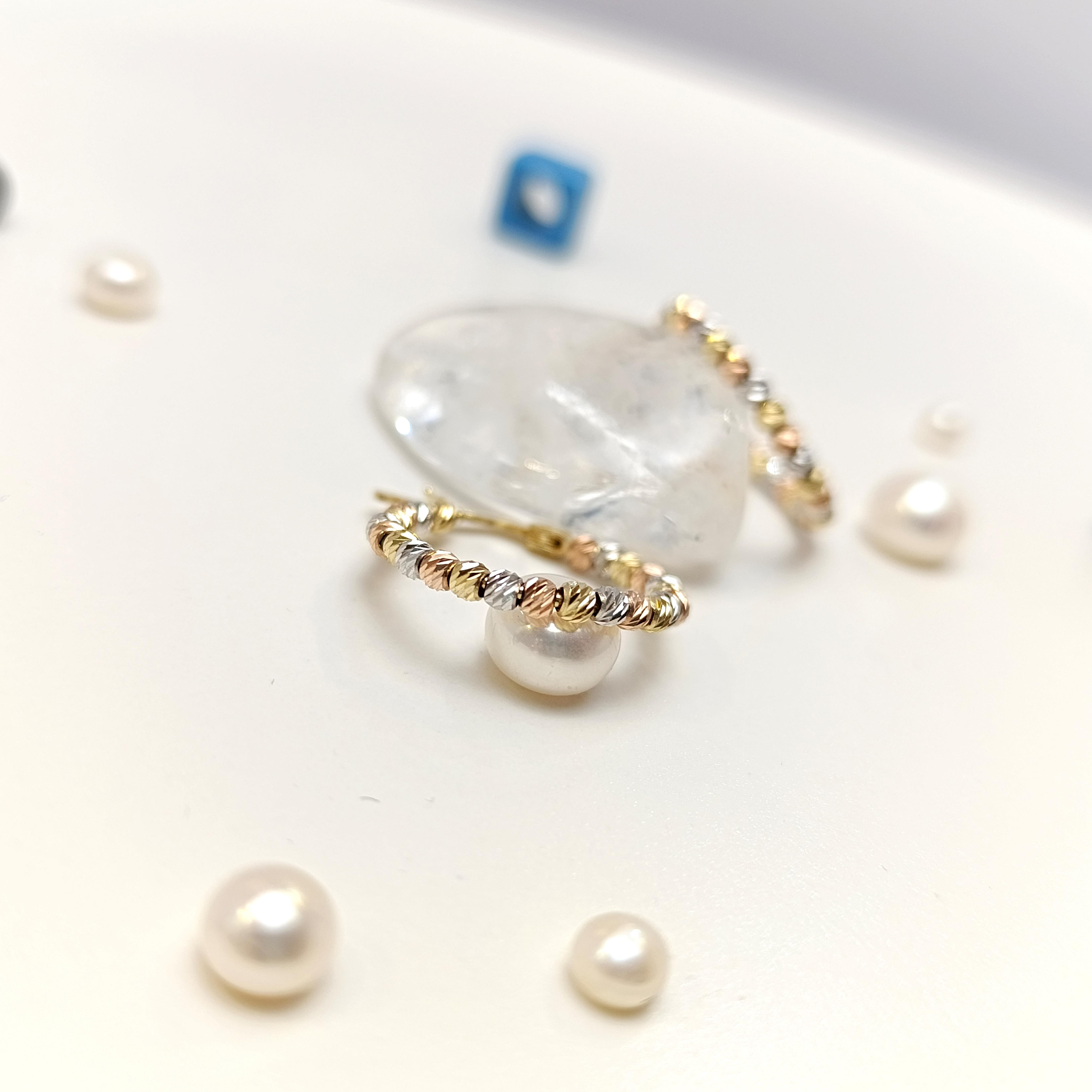 Dorika Toplu Halka Küpe 14 Ayar Altın HD VİDEOLU