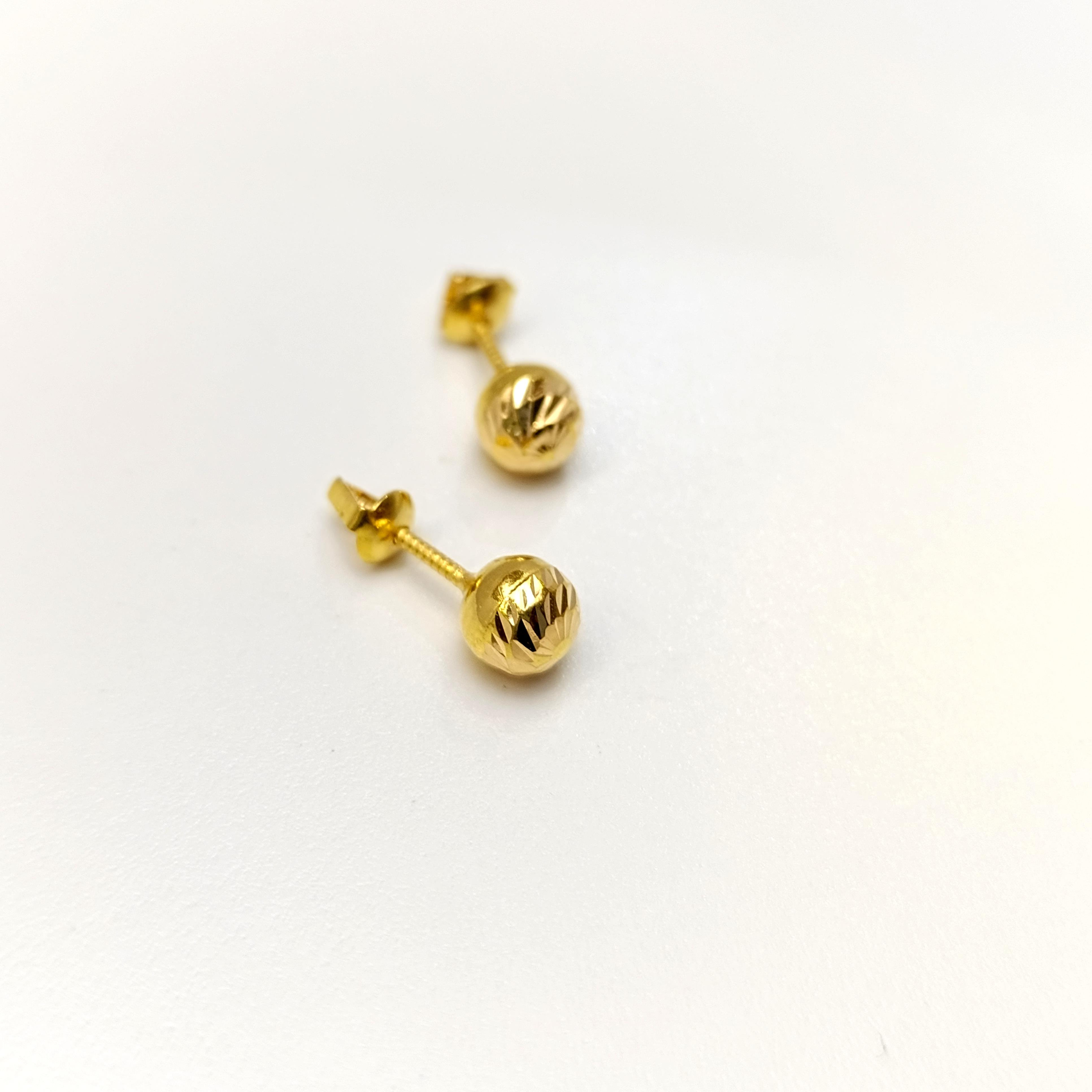 Dorika Toplu Vidalı Küpe 14 Ayar Altın HD VİDEOLU