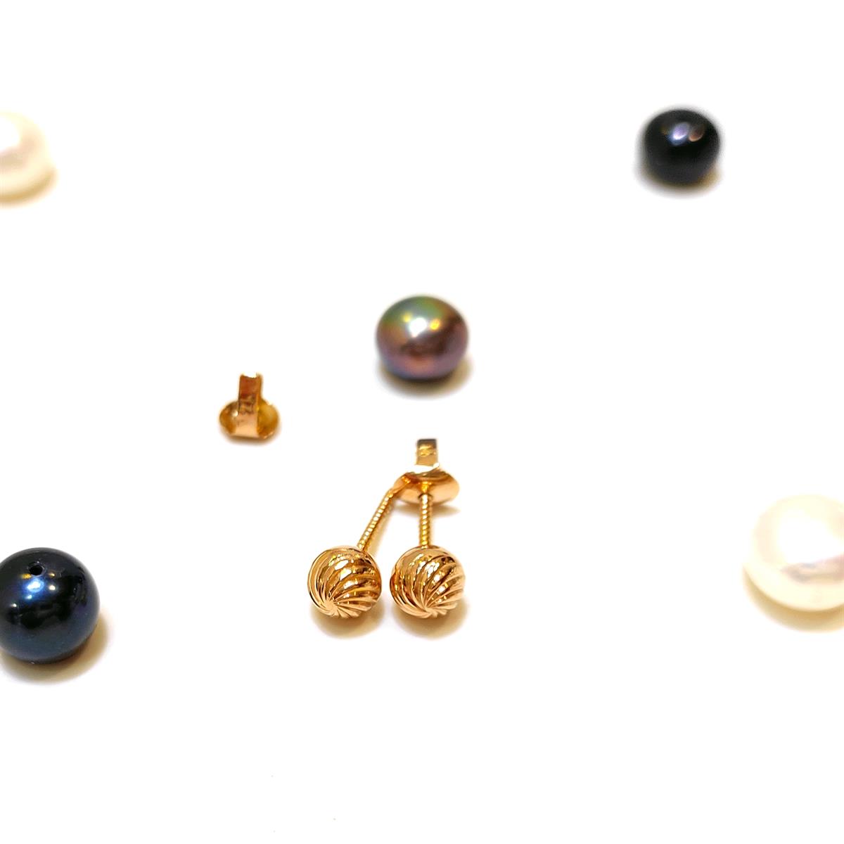 Dorika Toplu Vidalı Küpe 14 Ayar Altın HD VİDEOLU