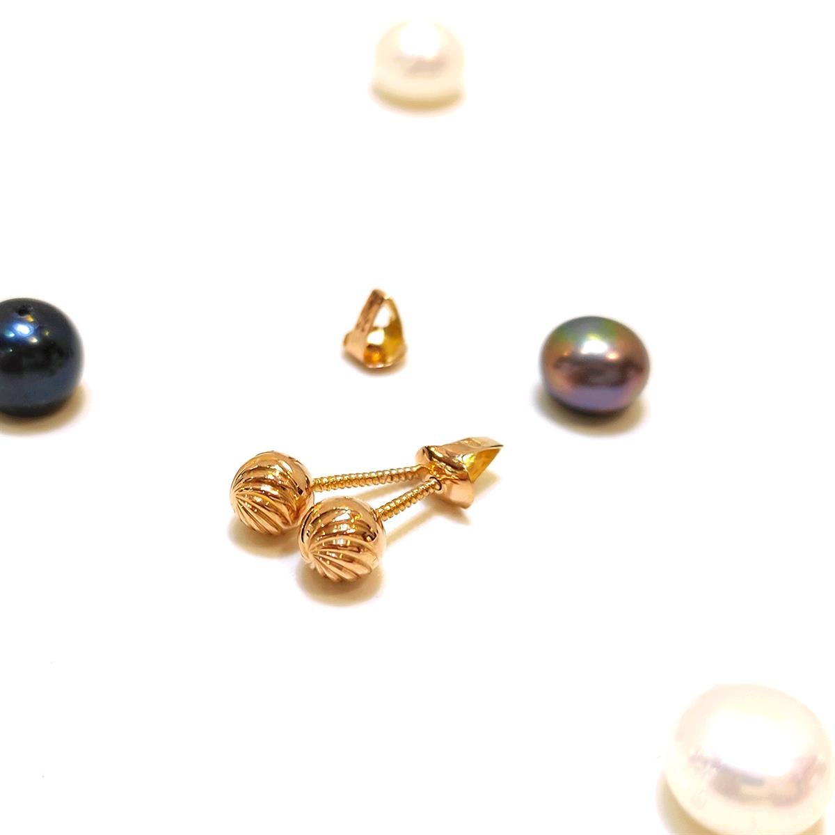 Dorika Toplu Vidalı Küpe 14 Ayar Altın HD VİDEOLU