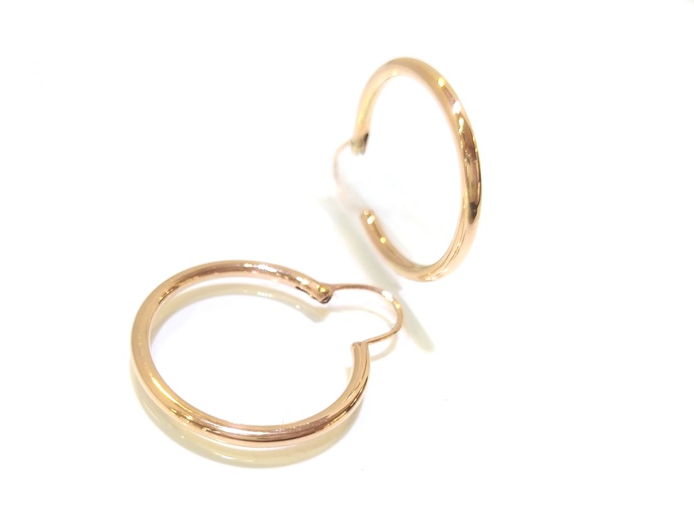 Halka Küpe  14 Ayar Altın