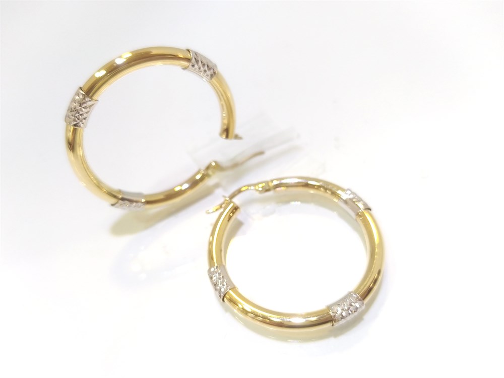 Halka Küpe  14 Ayar Altın