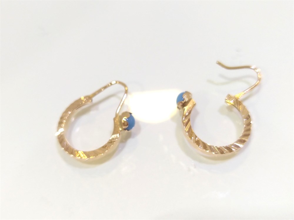 Halka Küpe  14 Ayar Altın