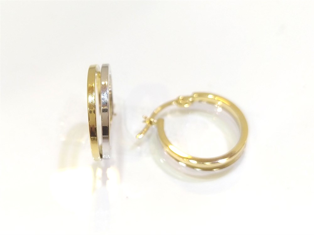 Halka Küpe  14 Ayar Altın