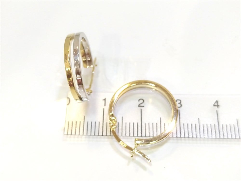 Halka Küpe  14 Ayar Altın